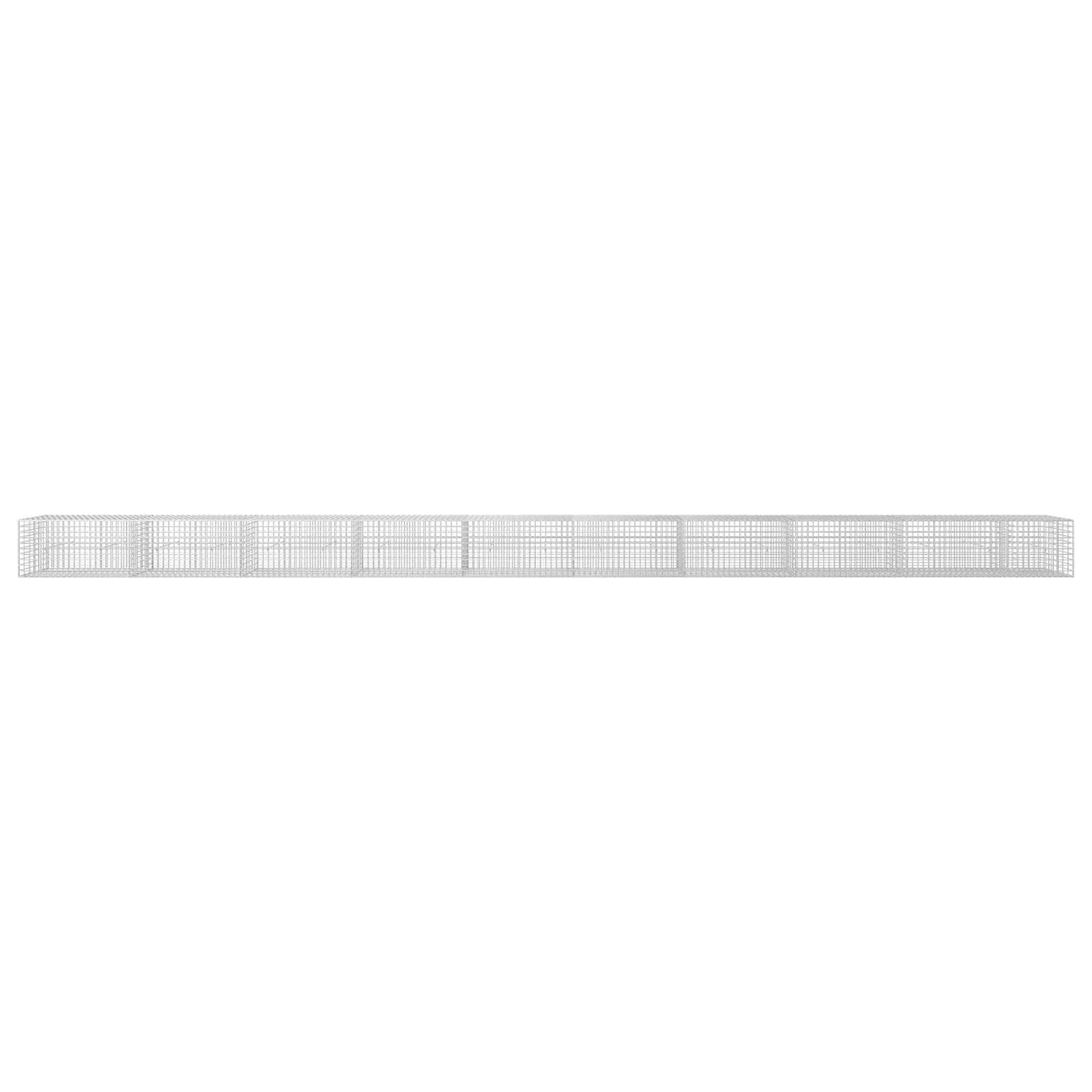 vidaXL Γκαμπιόν με Σύρμα 3,5 mm και Πλέγμα 5x5 cm 950x30x50 εκ.
