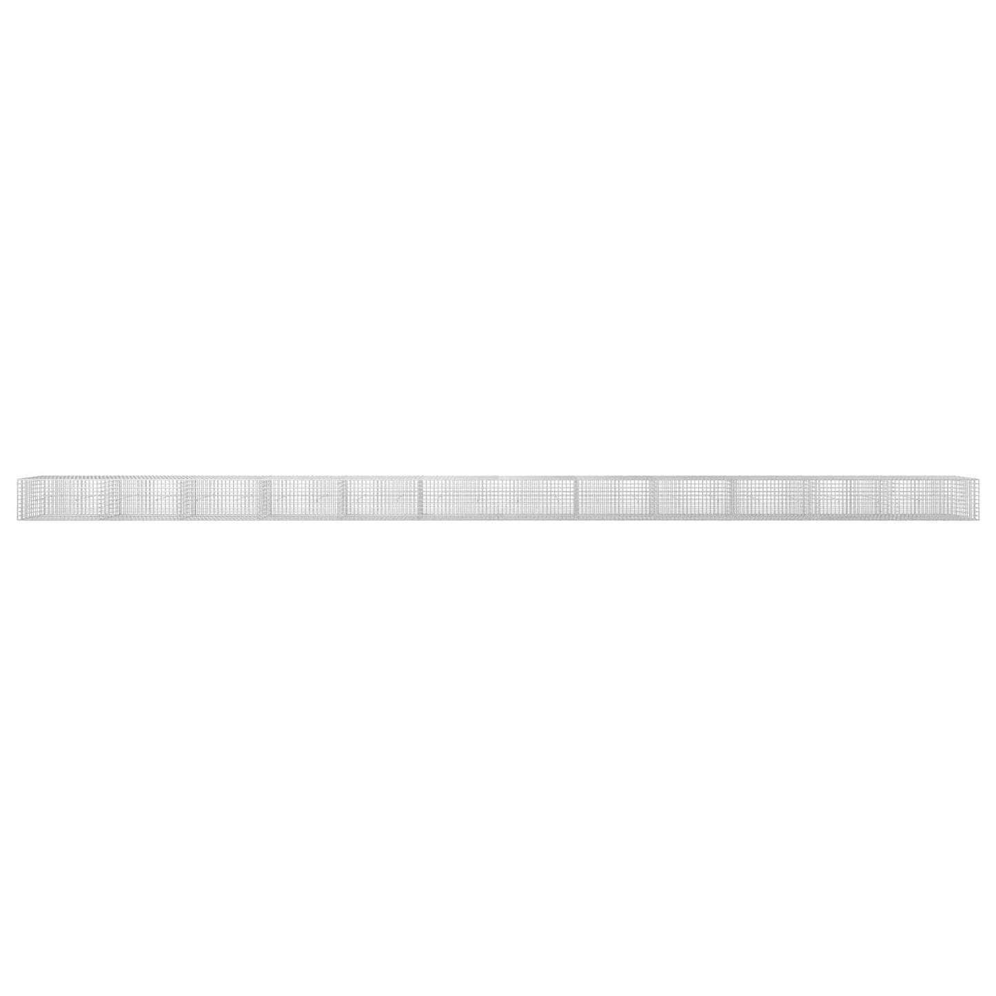 vidaXL Γκαμπιόν με Σύρμα 3,5 mm και Πλέγμα 5x5 cm 1200x30x50 εκ