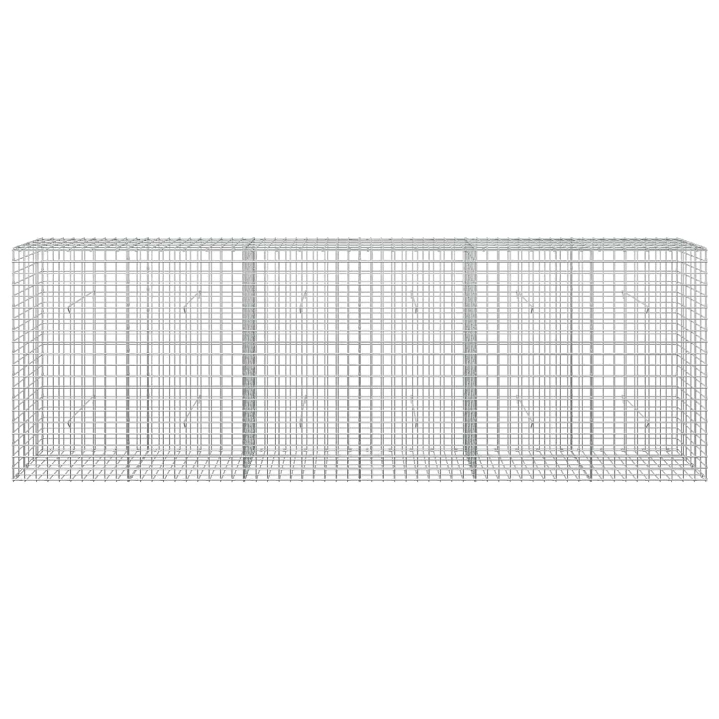 vidaXL Γκαμπιόν με Σύρμα 3,5 mm και Πλέγμα 5x5 cm 300x30x100 εκ