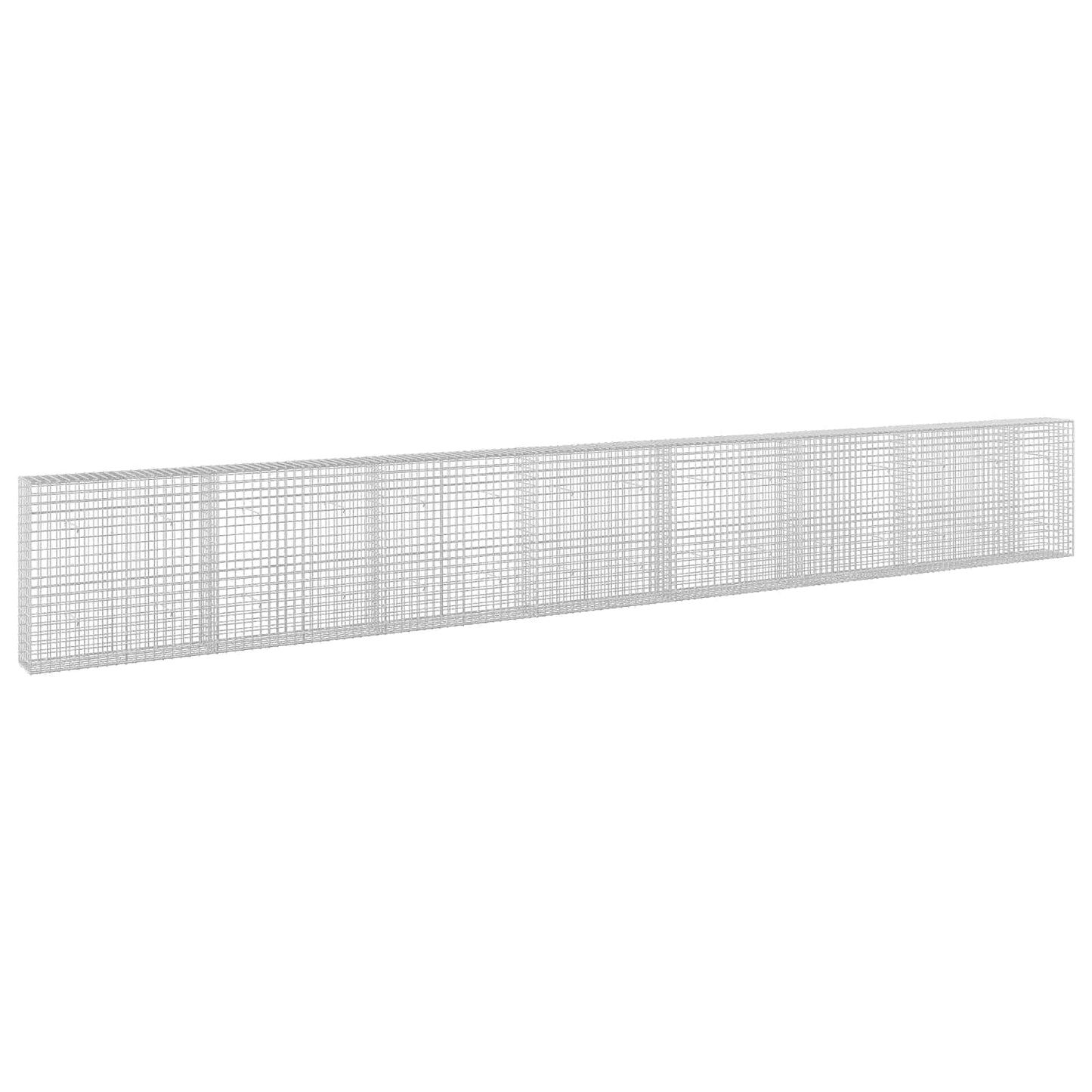 vidaXL Γκαμπιόν με Σύρμα 3,5 mm και Πλέγμα 5x5 cm 750x30x100 εκ