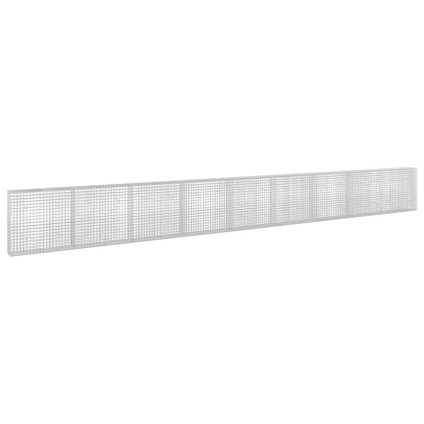 vidaXL Γκαμπιόν με Σύρμα 3,5 mm και Πλέγμα 5x5 cm 900x30x100 εκ