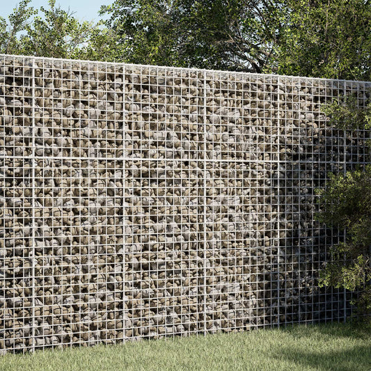 vidaXL Γκαμπιόν με Σύρμα 3,5 mm και Πλέγμα 5x5 cm 50x30x150 εκ