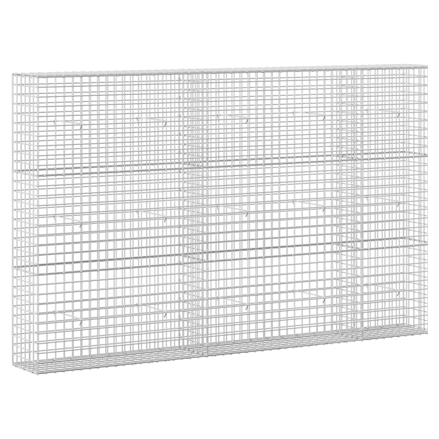vidaXL Γκαμπιόν με Σύρμα 3,5 mm και Πλέγμα 5x5 cm 250x30x150 εκ