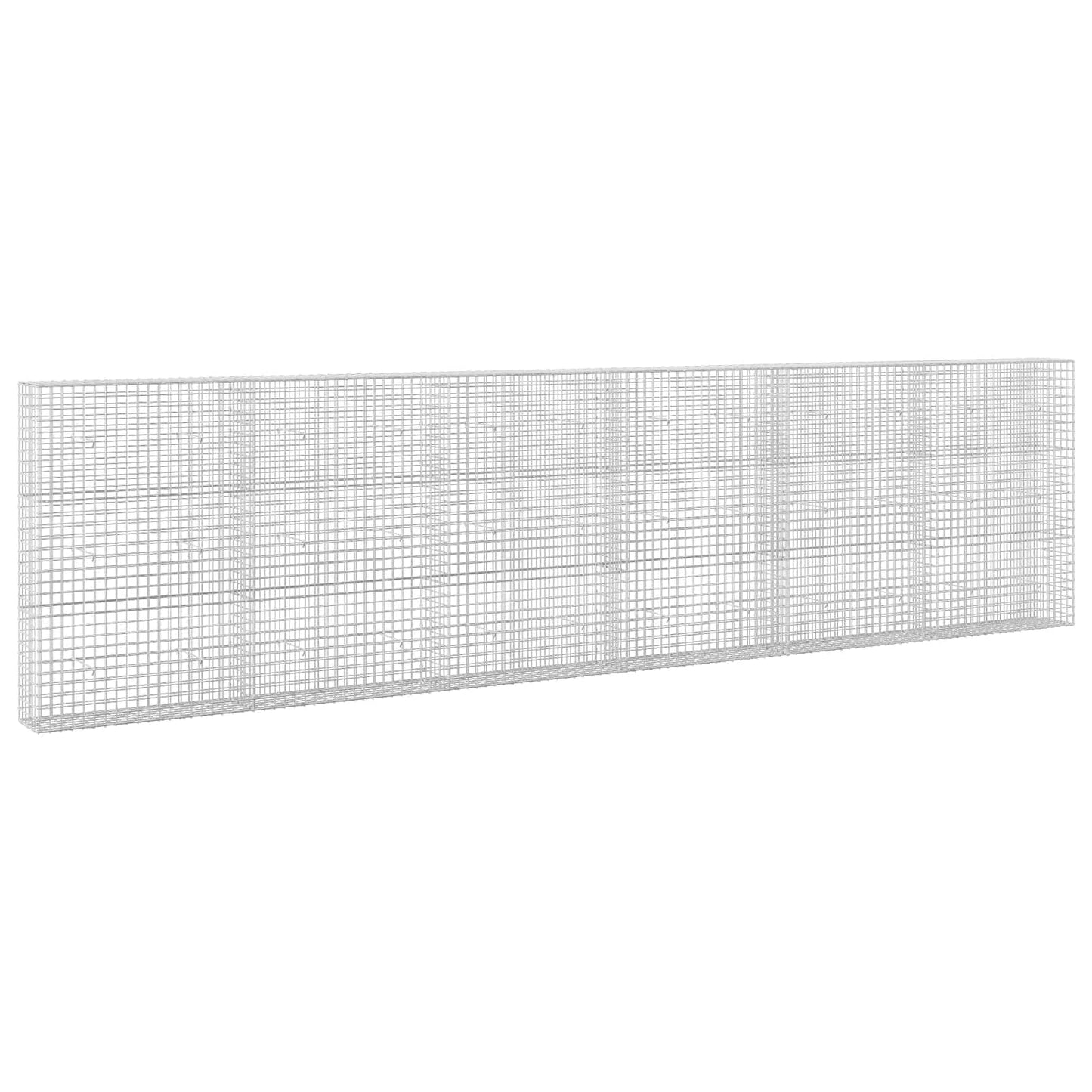 vidaXL Γκαμπιόν με Σύρμα 3,5 mm και Πλέγμα 5x5 cm 600x30x150 εκ