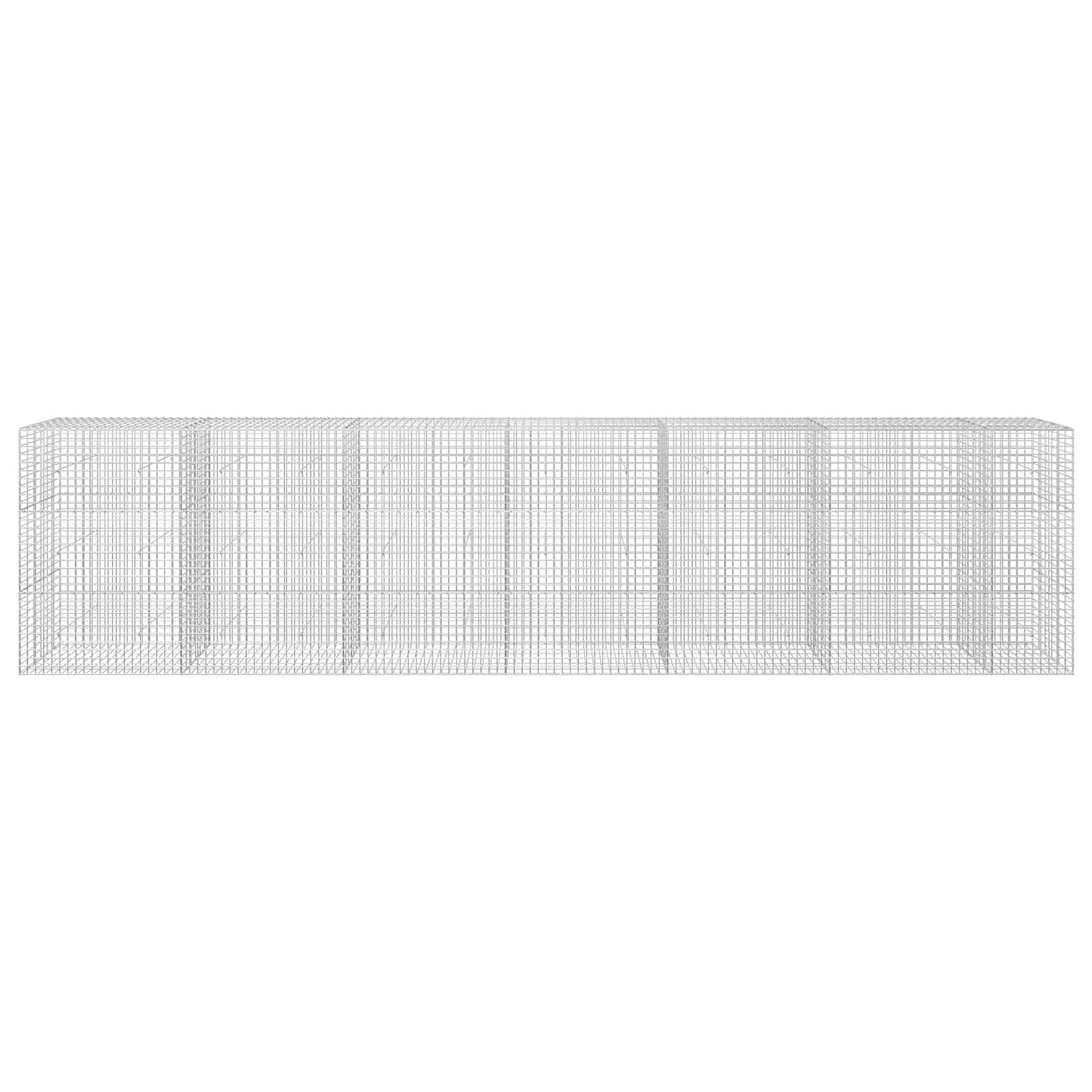 vidaXL Γκαμπιόν με Σύρμα 3,5 mm και Πλέγμα 5x5 cm 650x30x150 εκ
