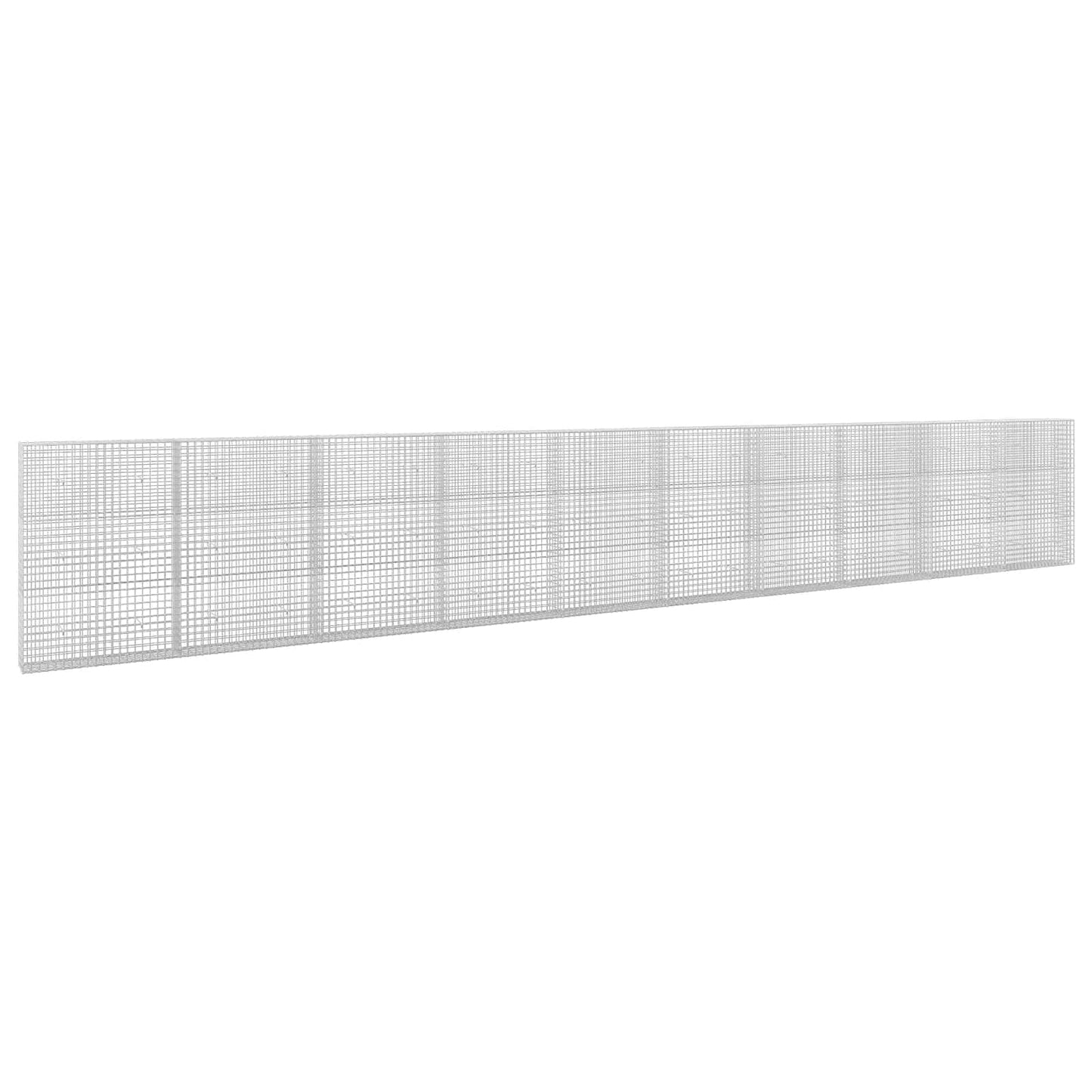 vidaXL Γκαμπιόν με Σύρμα 3,5 mm και Πλέγμα 5x5 cm 950x30x150 εκ