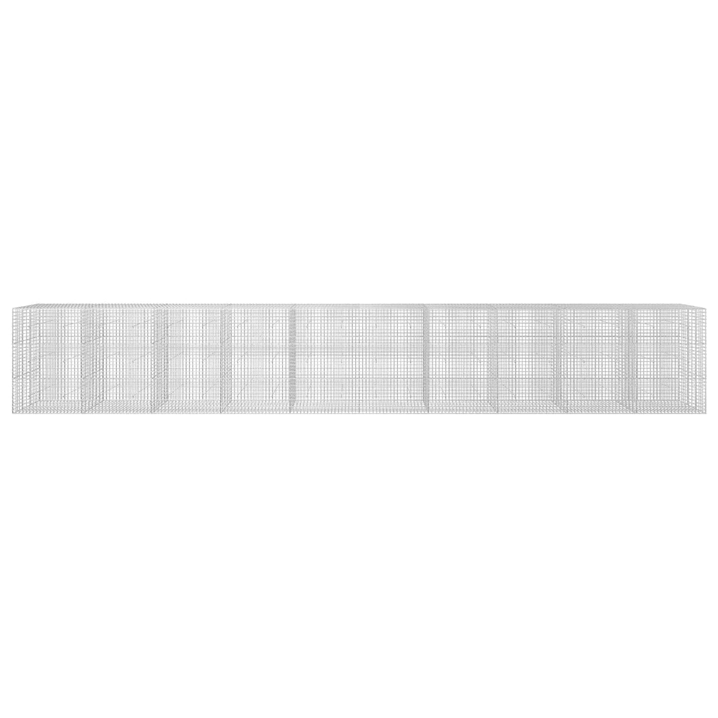 vidaXL Γκαμπιόν με Σύρμα 3,5 mm και Πλέγμα 5x5 cm 1000x30x150 εκ.