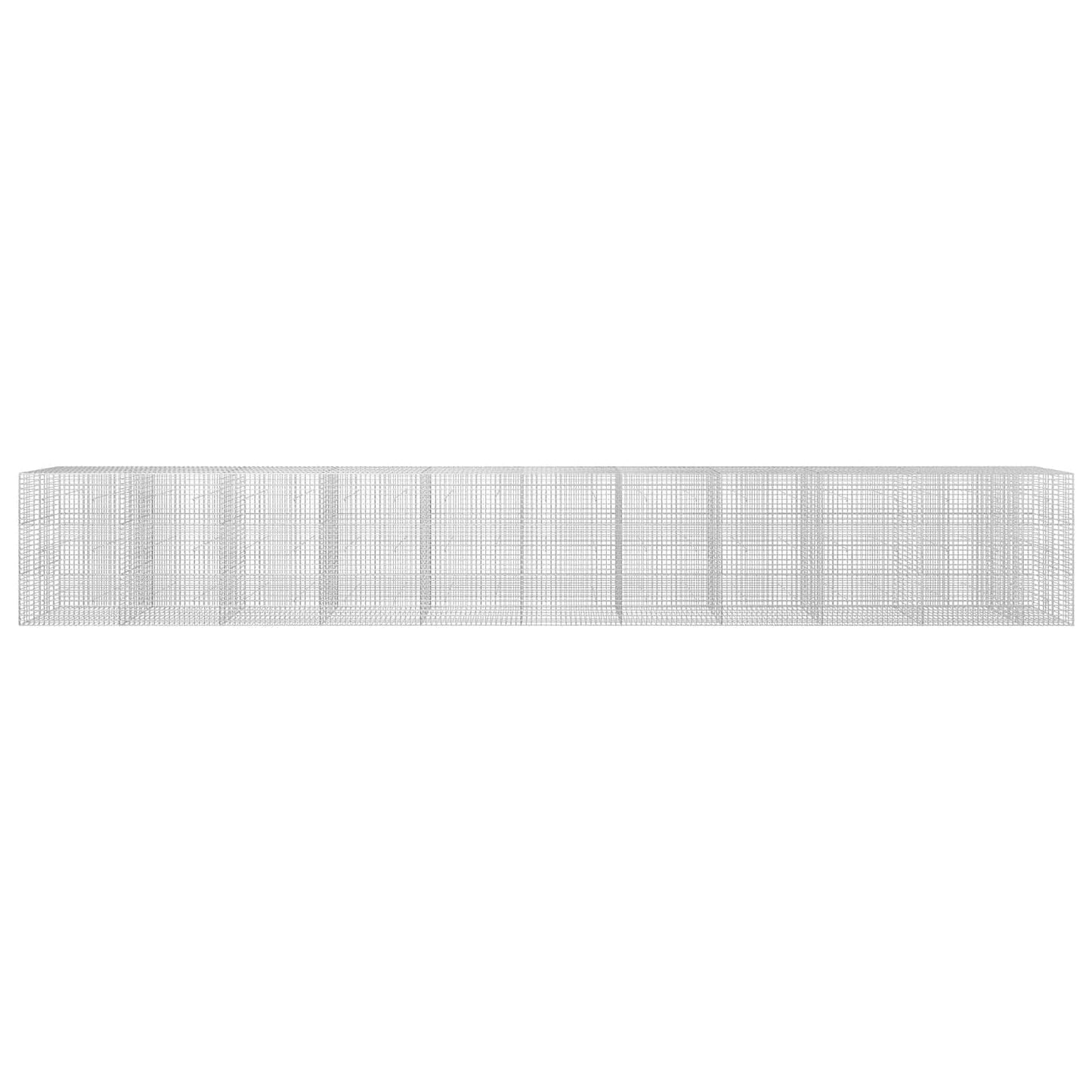 vidaXL Γκαμπιόν με Σύρμα 3,5 mm και Πλέγμα 5x5 cm 1050x30x150 εκ.