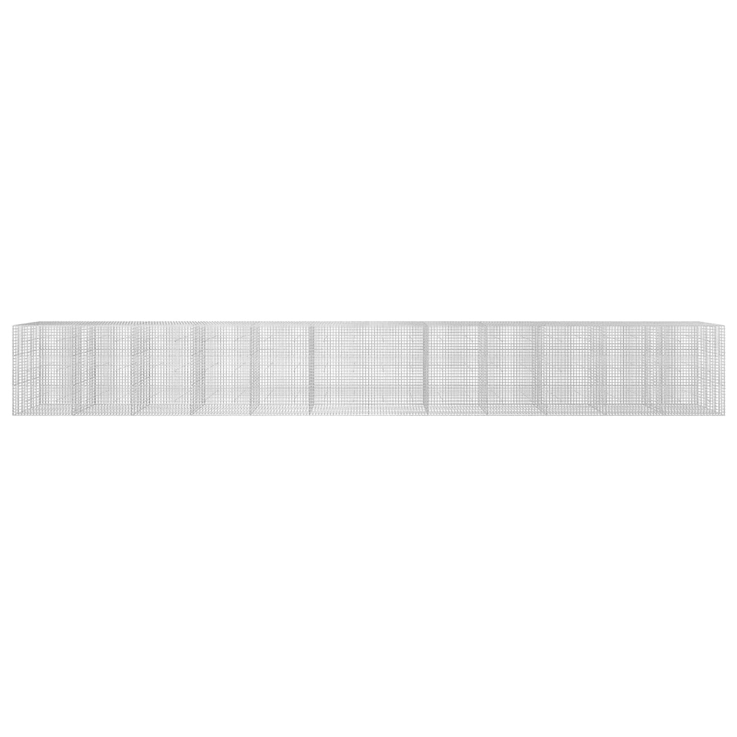 vidaXL Γκαμπιόν με Σύρμα 3,5 mm και Πλέγμα 5x5 cm 1200x30x150 εκ