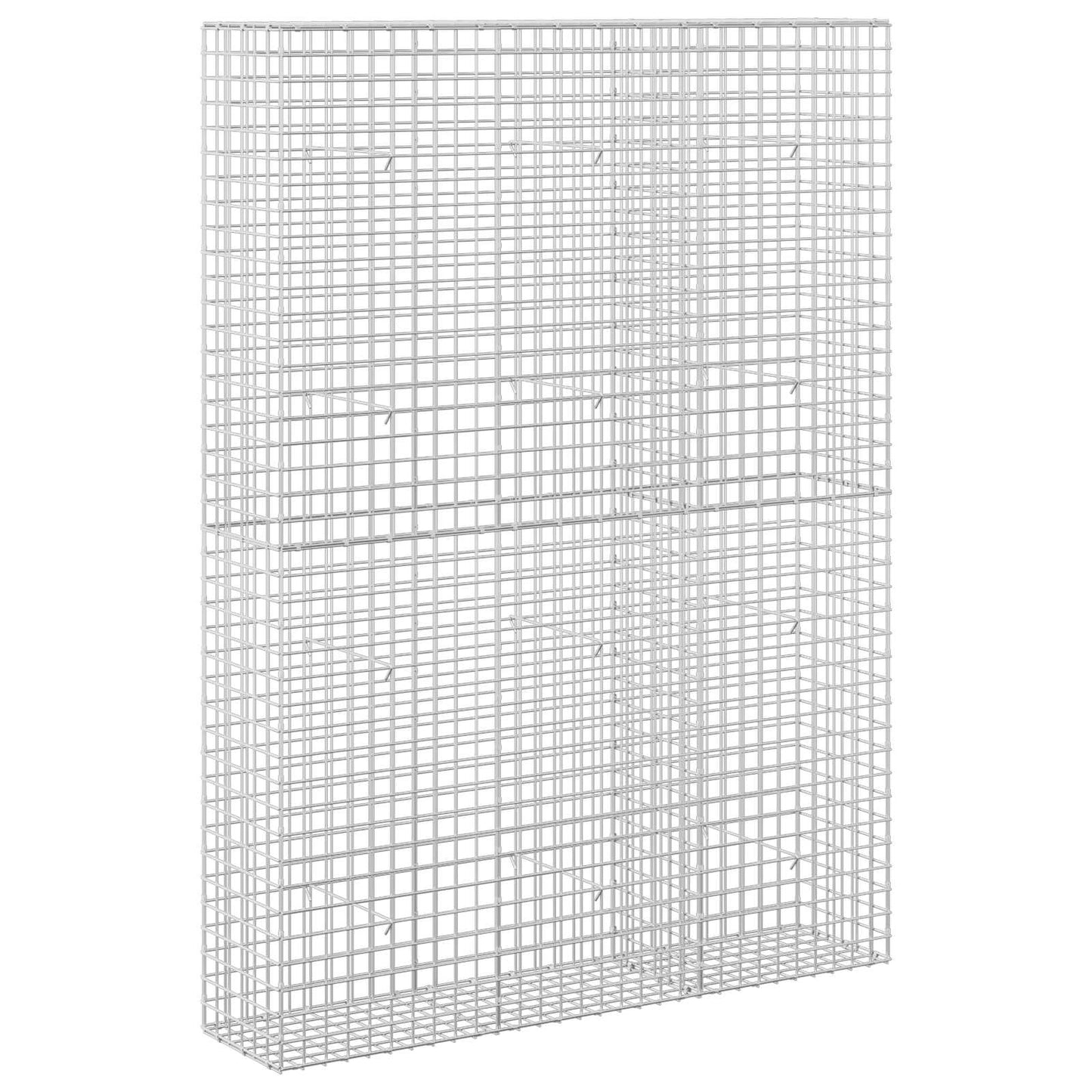 vidaXL Γκαμπιόν με Σύρμα 3,5 mm και Πλέγμα 5x5 cm 150x30x200 εκ