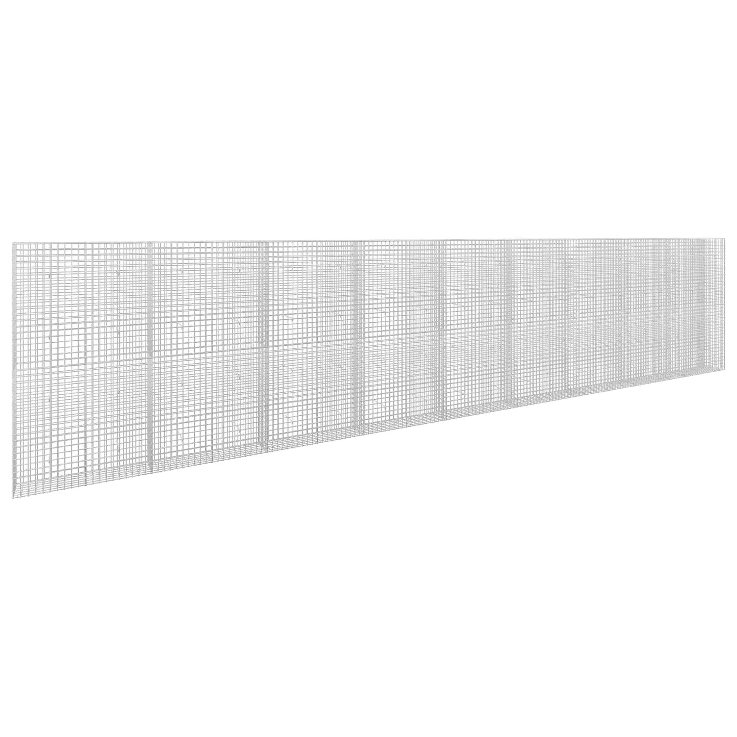 vidaXL Γκαμπιόν με Σύρμα 3,5 mm και Πλέγμα 5x5 cm 900x30x200 εκ