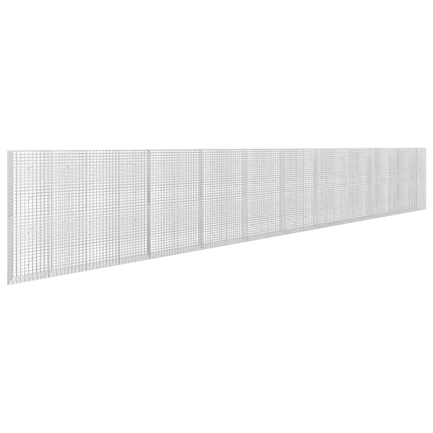 vidaXL Γκαμπιόν με Σύρμα 3,5 mm και Πλέγμα 5x5 cm 1050x30x200 εκ