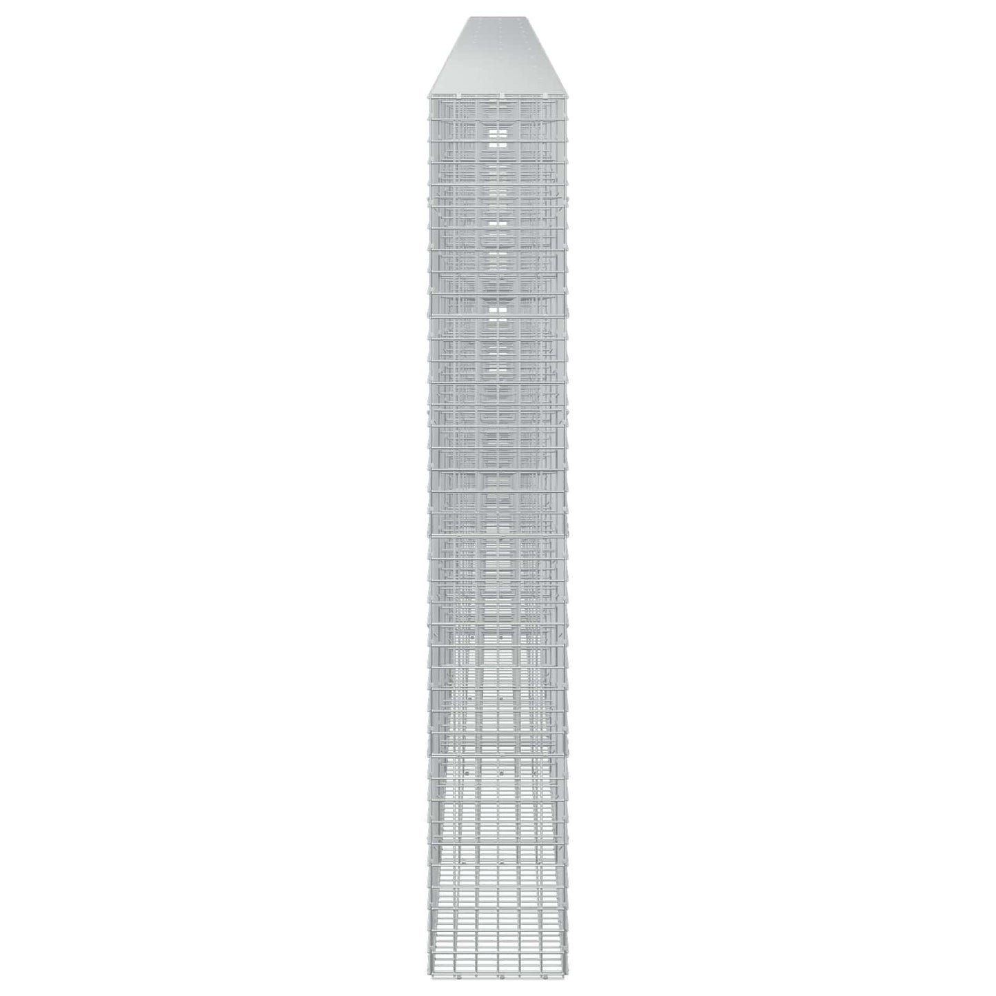 vidaXL Γκαμπιόν με Σύρμα 3,5 mm και Πλέγμα 5x5 cm 1100x30x200 εκ