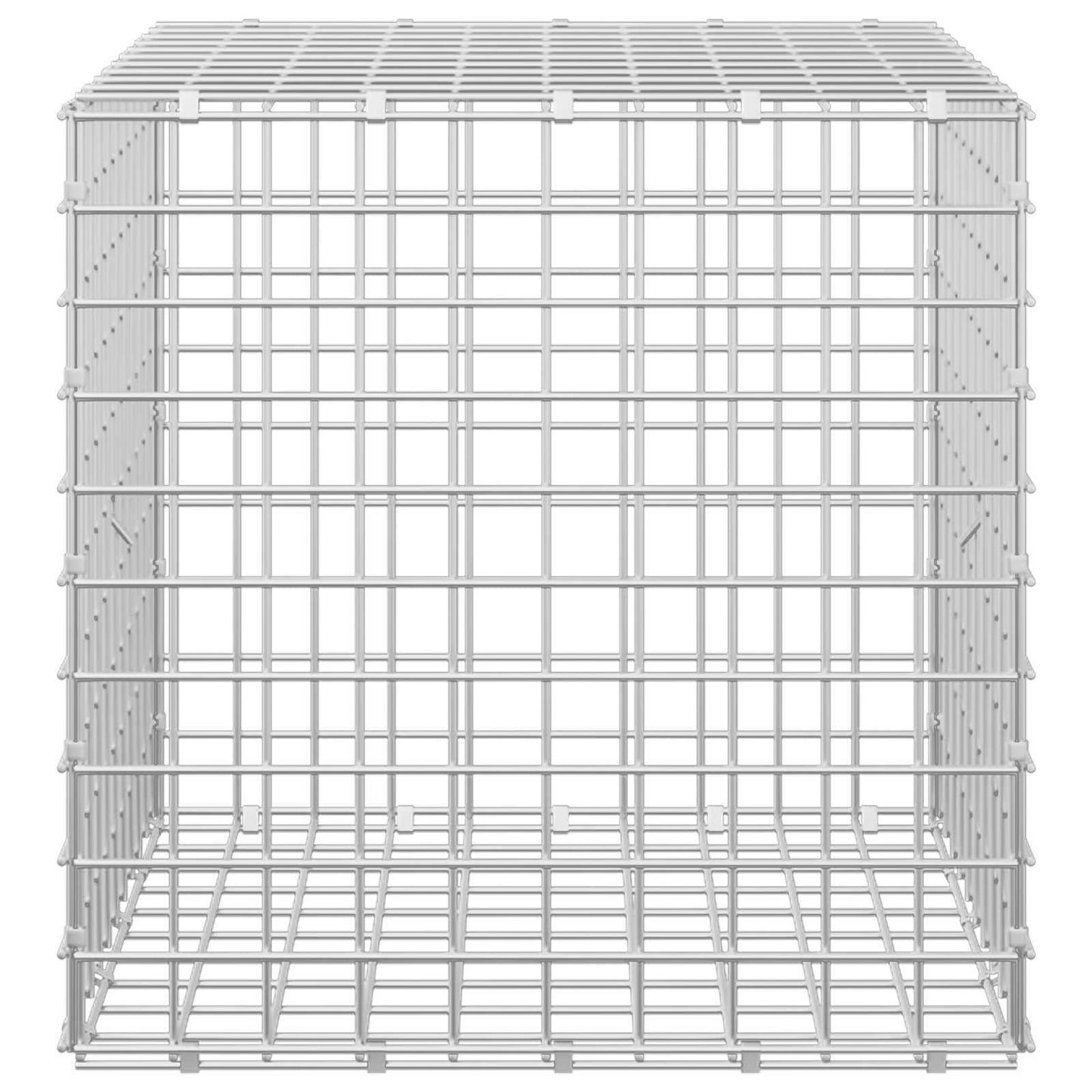 vidaXL Γκαμπιόν με Σύρμα 3,5 mm και Πλέγμα 5x5 cm 50x50x50 εκ.