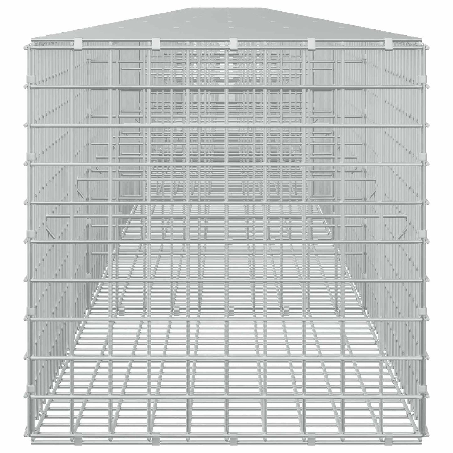 vidaXL Γκαμπιόν με Σύρμα 3,5 mm και Πλέγμα 5x5 cm 1100x50x50 εκ