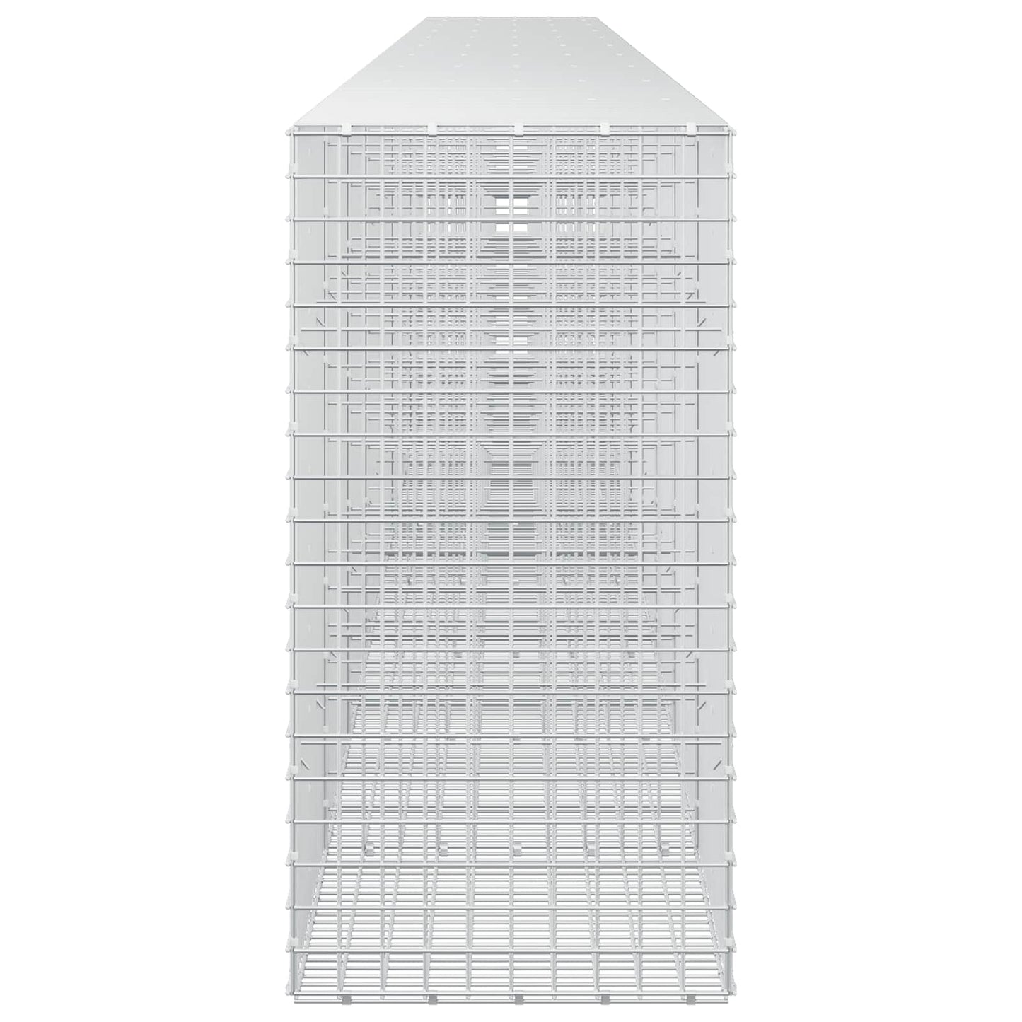 vidaXL Γκαμπιόν με Σύρμα 3,5 mm και Πλέγμα 5x5 cm 950x50x100 εκ