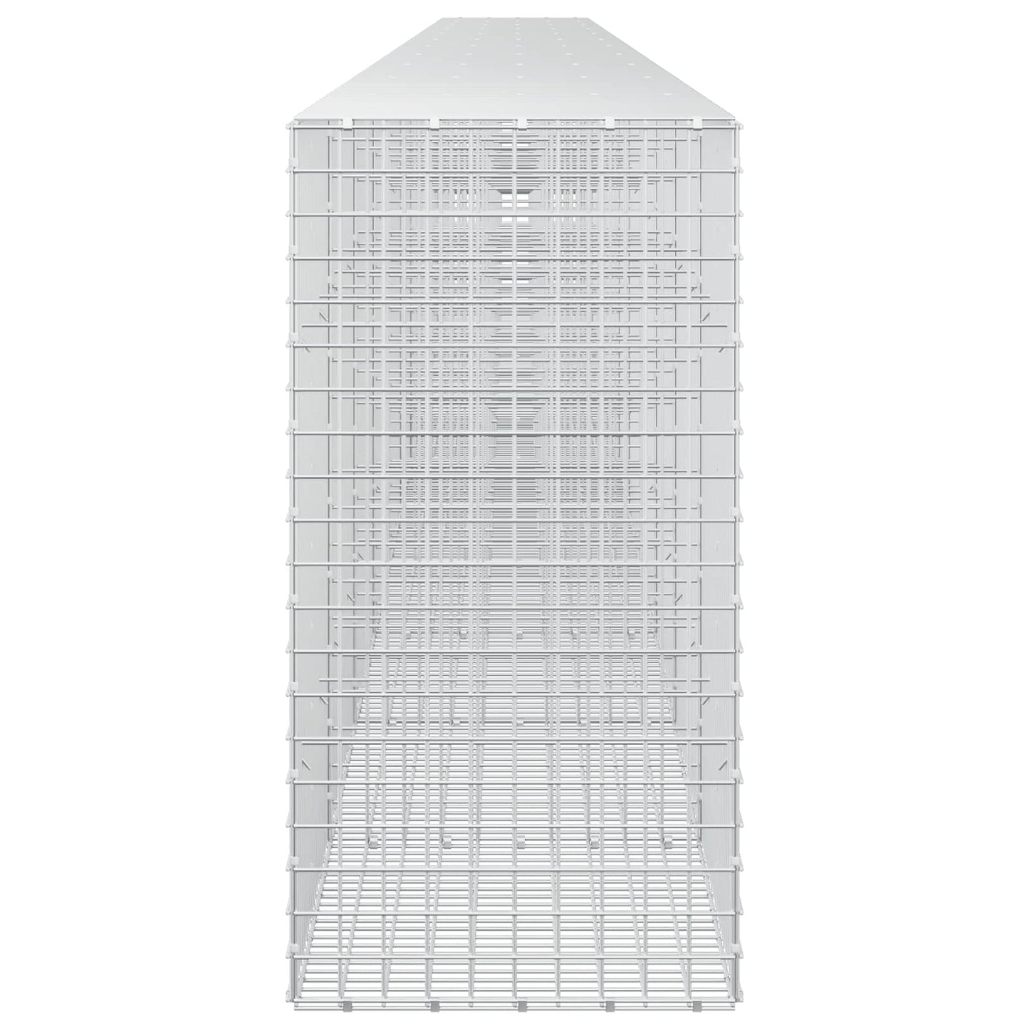 vidaXL Γκαμπιόν με Σύρμα 3,5 mm και Πλέγμα 5x5 cm 1100x50x100 εκ.