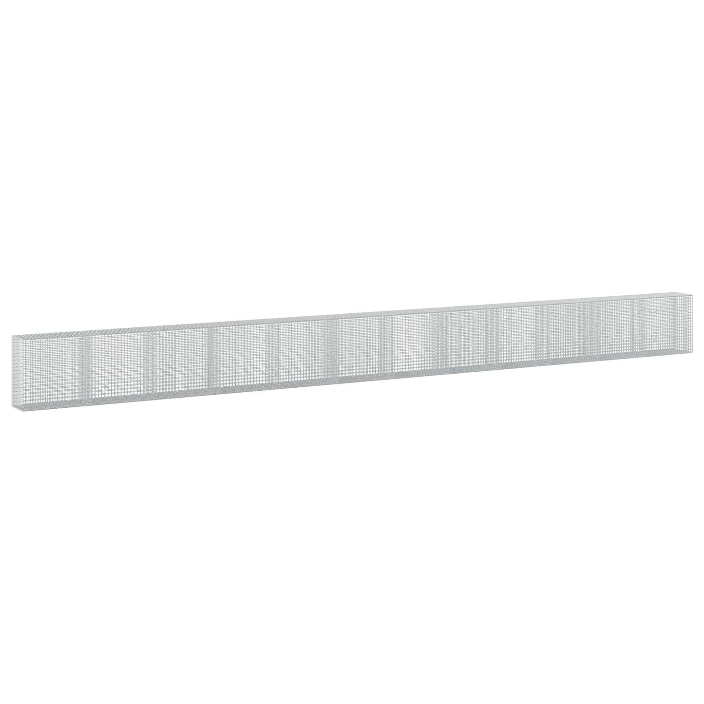 vidaXL Γκαμπιόν με Σύρμα 3,5 mm και Πλέγμα 5x5 cm 1200x50x100 εκ