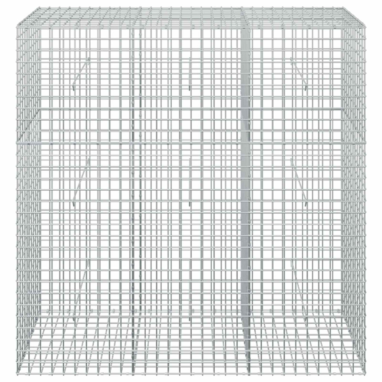 vidaXL Γκαμπιόν με Σύρμα 3,5 mm και Πλέγμα 5x5 cm 150x50x150 εκ