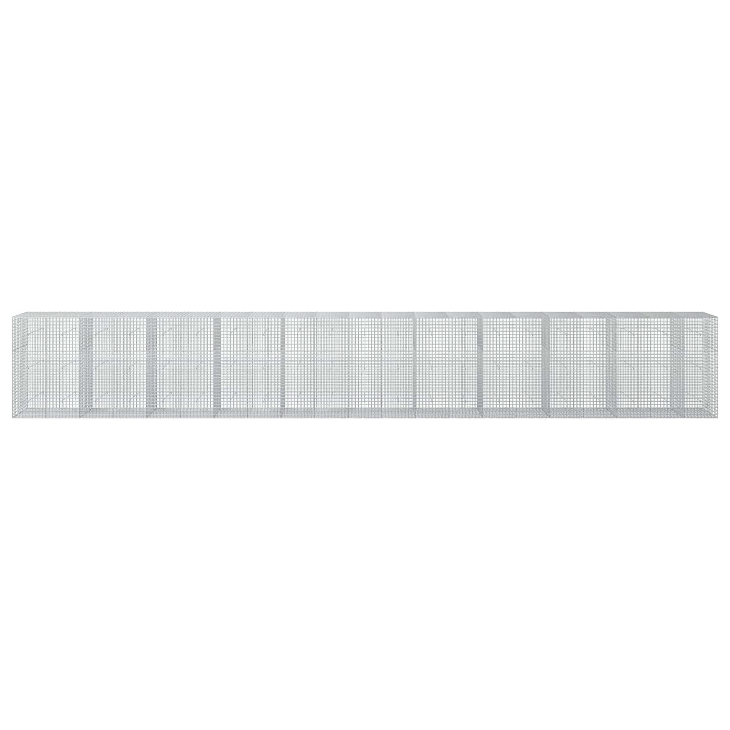 vidaXL Γκαμπιόν με Σύρμα 3,5 mm και Πλέγμα 5x5 cm 1050x50x150 εκ