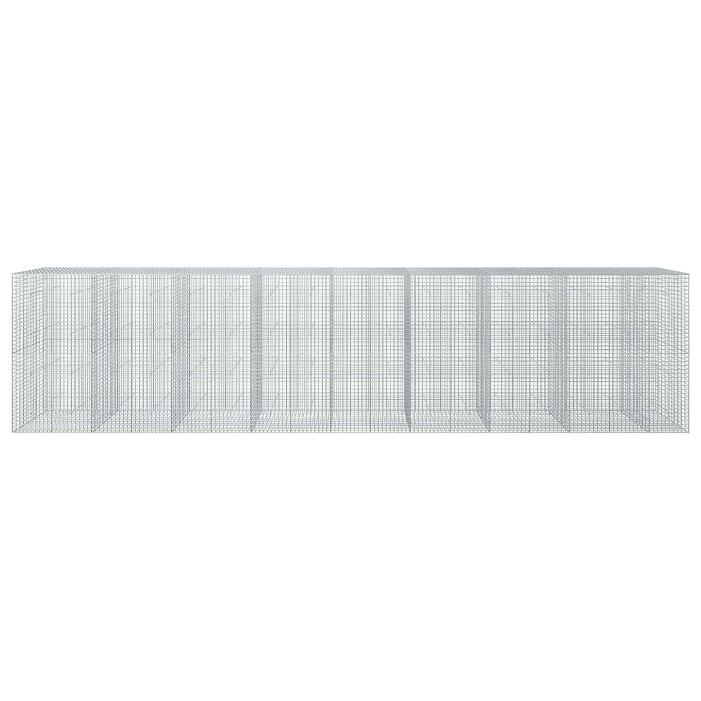 vidaXL Γκαμπιόν με Σύρμα 3,5 mm και Πλέγμα 5x5 cm 850x50x200 εκ