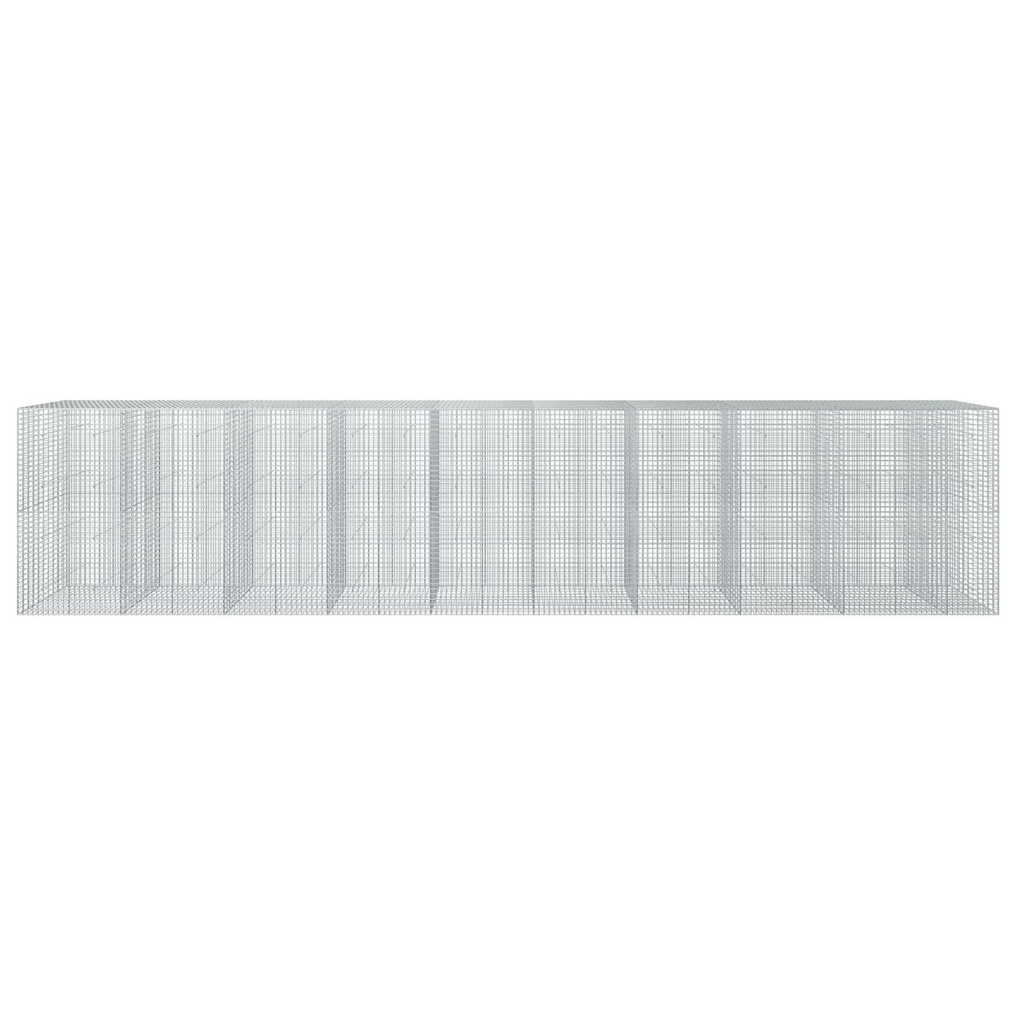 vidaXL Γκαμπιόν με Σύρμα 3,5 mm και Πλέγμα 5x5 cm 950x50x200 εκ