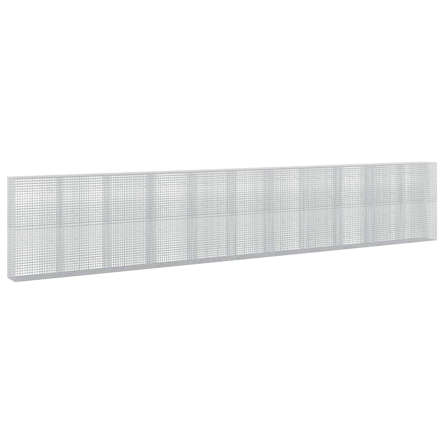 vidaXL Γκαμπιόν με Σύρμα 3,5 mm και Πλέγμα 5x5 cm 1100x50x200 εκ