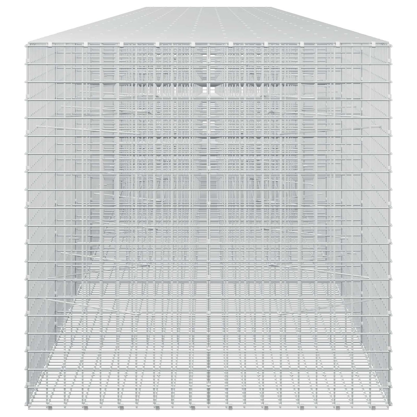 vidaXL Γκαμπιόν με Σύρμα 3,5 mm και Πλέγμα 5x5 cm 1050x100x100 εκ