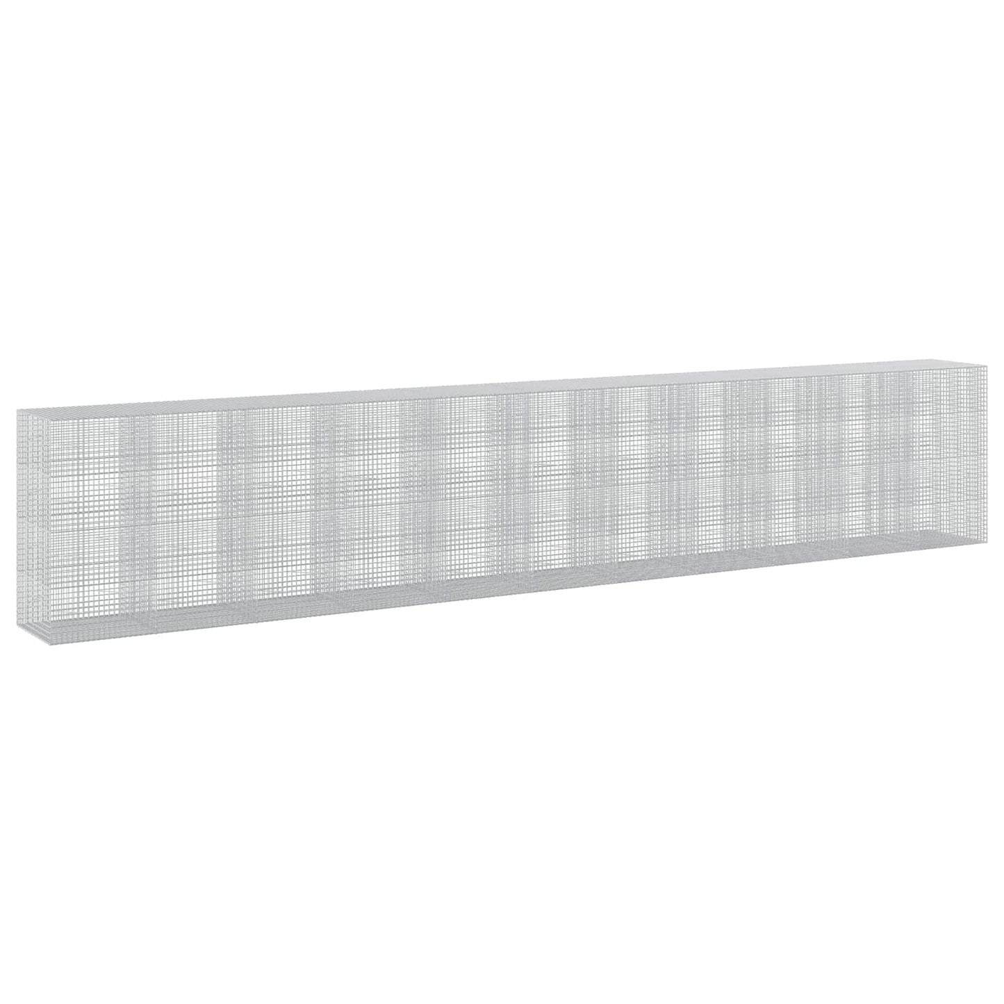 vidaXL Γκαμπιόν με Σύρμα 3,5 mm και Πλέγμα 5x5 cm 1100x100x200 εκ