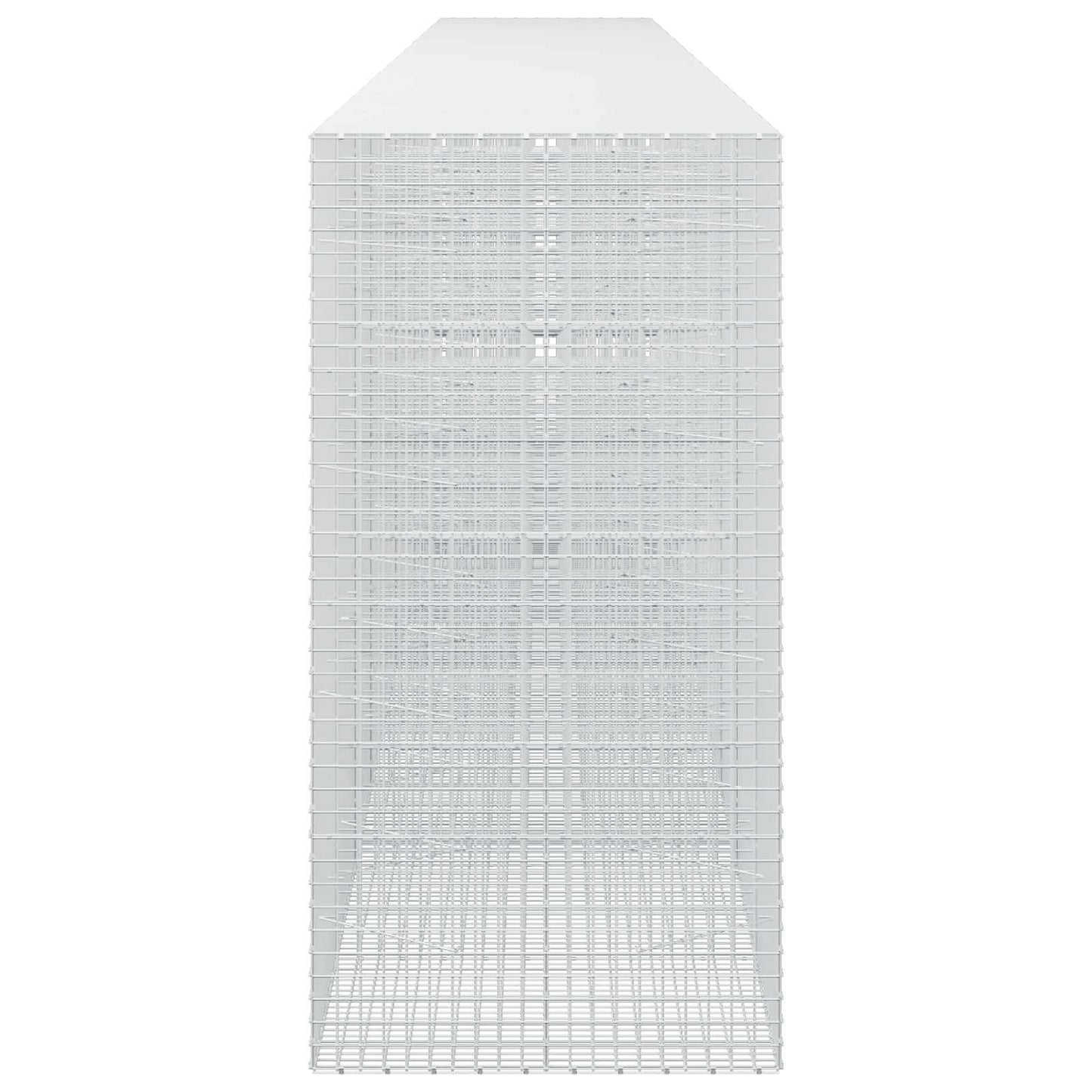 vidaXL Γκαμπιόν με Σύρμα 3,5 mm και Πλέγμα 5x5 cm 1100x100x200 εκ