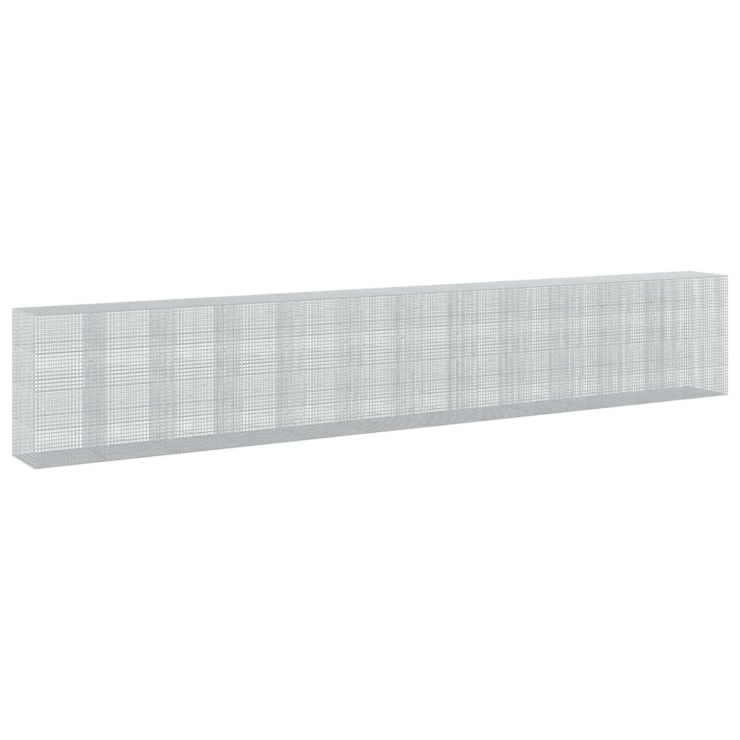 vidaXL Γκαμπιόν με Σύρμα 3,5 mm και Πλέγμα 5x5 cm 1200x100x200 εκ.