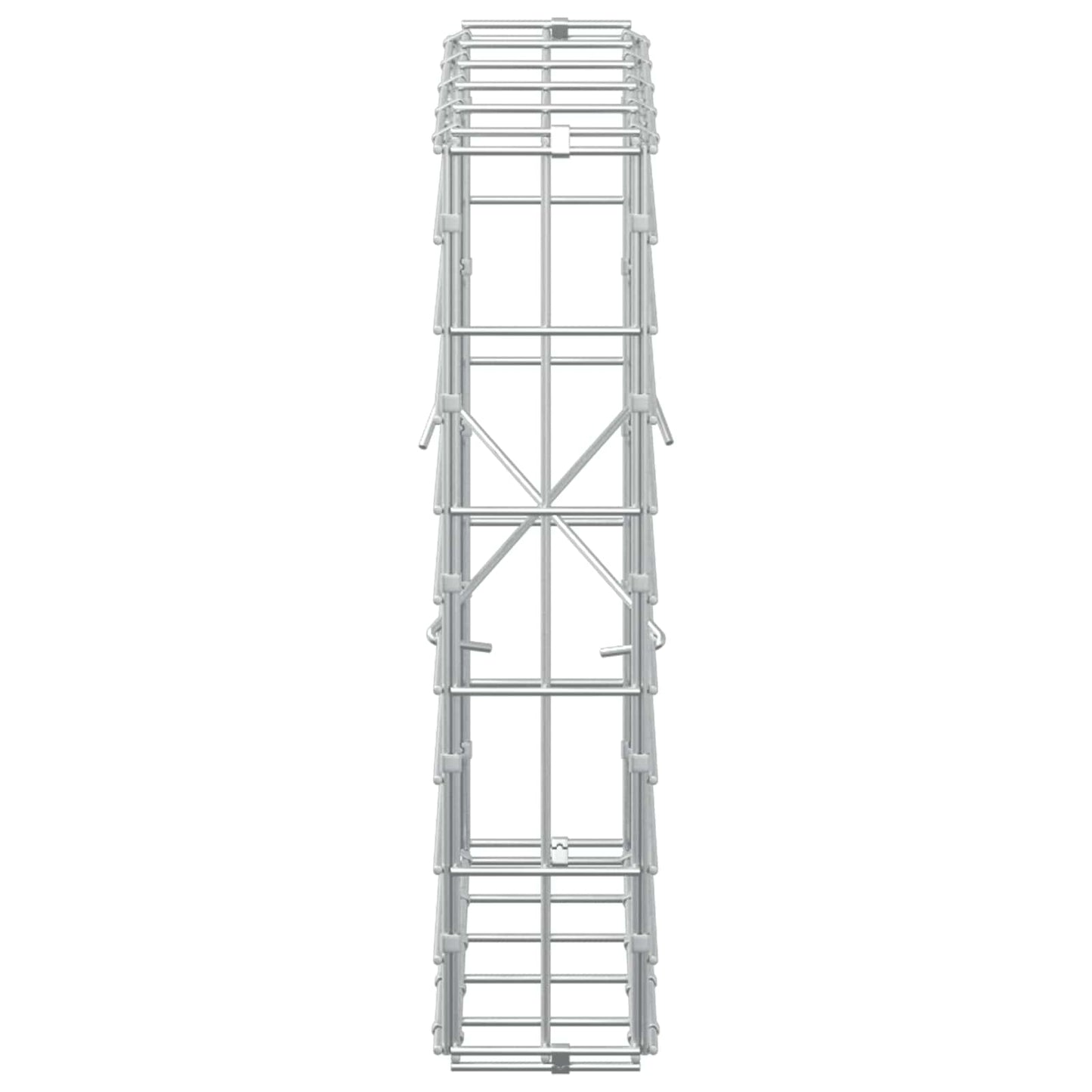 vidaXL Γκαμπιόν με σύρμα 3,5 mm και πλέγμα 5x10 cm 250x10x50 εκ