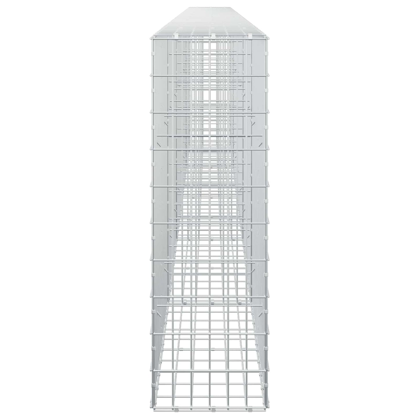 vidaXL Γκαμπιόν με σύρμα 3,5 mm και πλέγμα 5x10 cm 500x30x100 εκ
