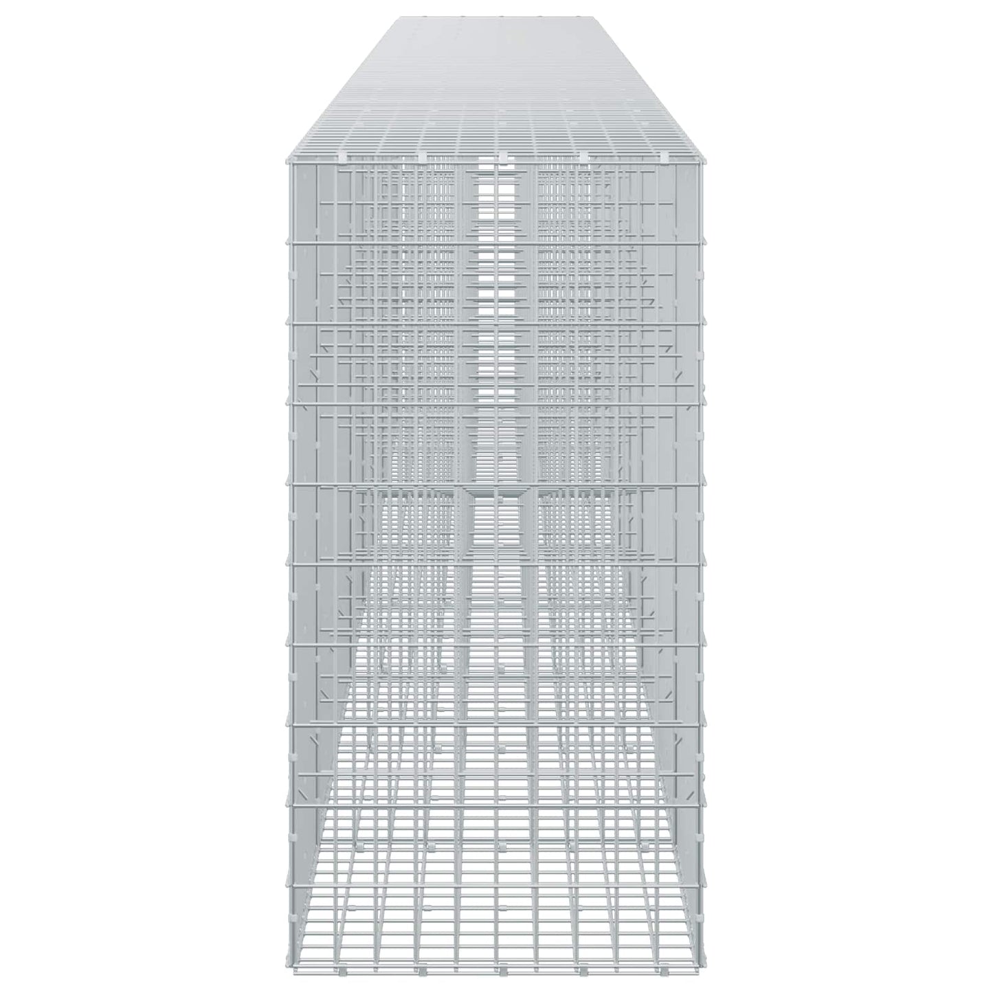 vidaXL Γκαμπιόν με σύρμα 3,5 mm και πλέγμα 5x10 cm 850x50x100 εκ