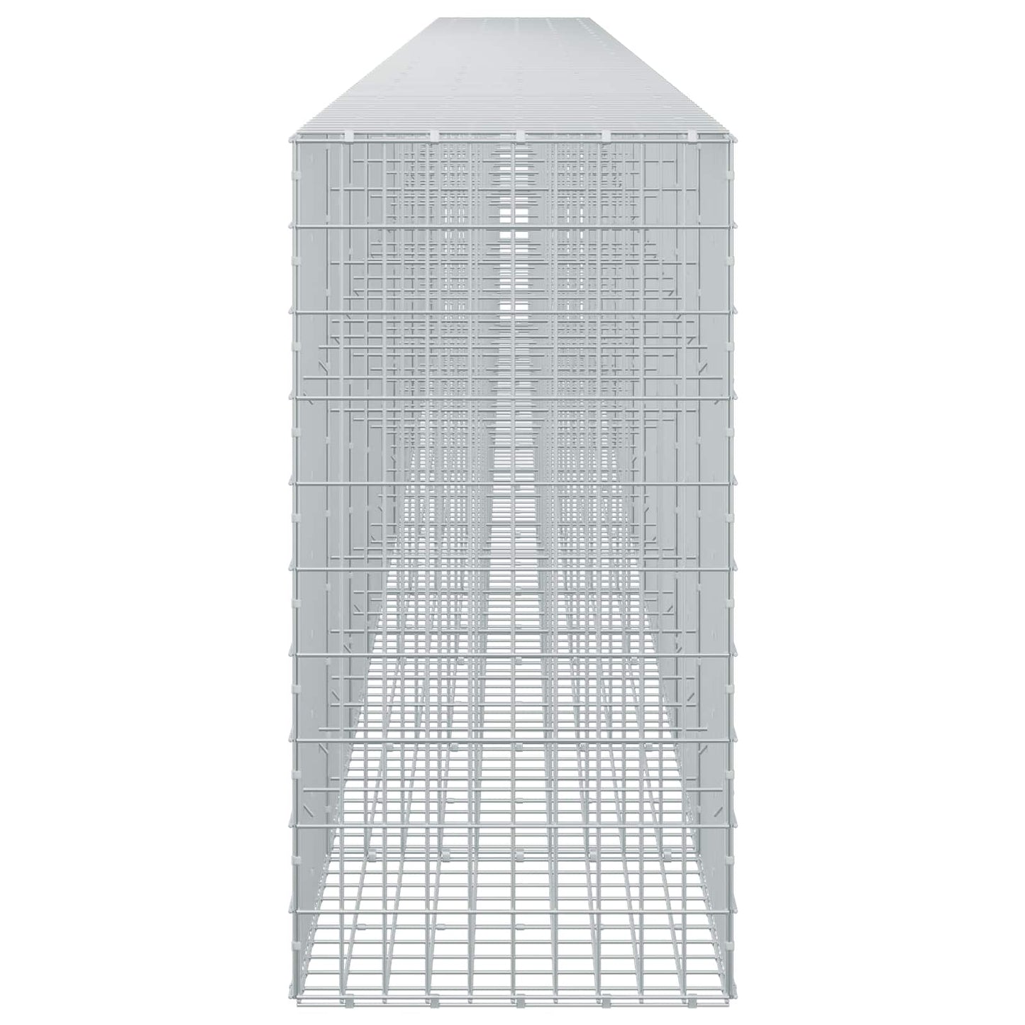vidaXL Γκαμπιόν με σύρμα 3,5 mm και πλέγμα 5x10 cm 1150x50x100 εκ