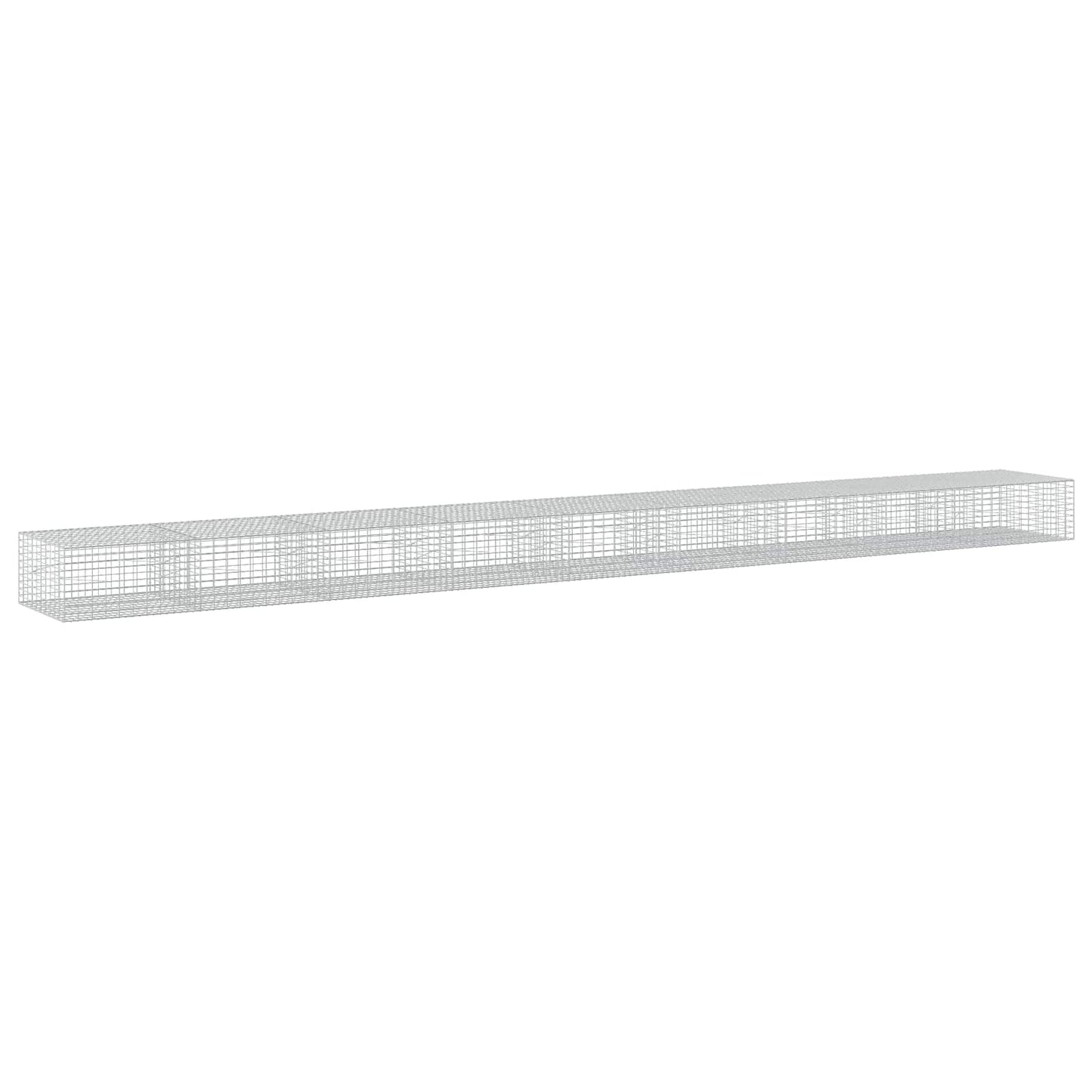 vidaXL Γκαμπιόν με σύρμα 3,5 mm και πλέγμα 5x10 cm 900x100x50 εκ.