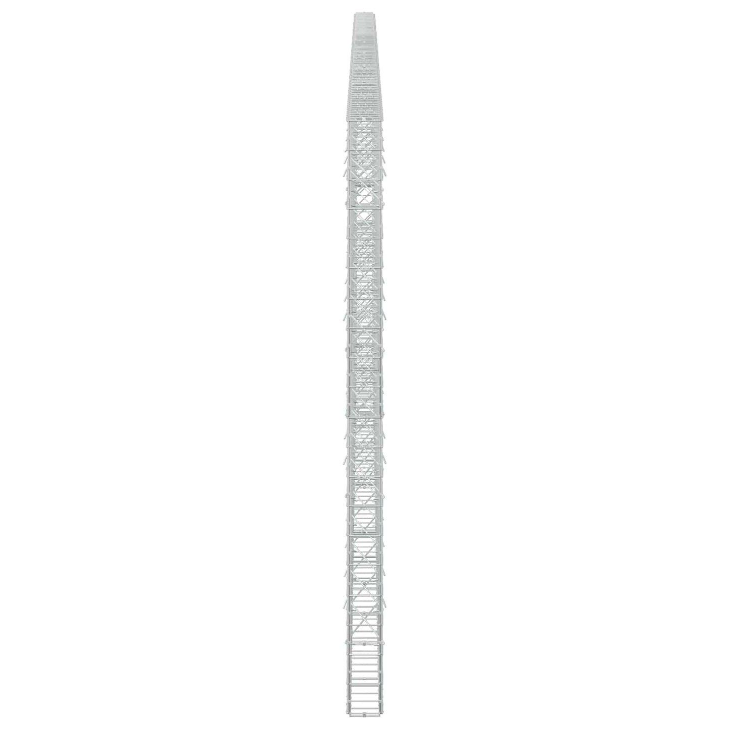 vidaXL Γκαμπιόν με σύρμα 3,5 mm και πλέγμα 10x10 cm 850x10x200 εκ