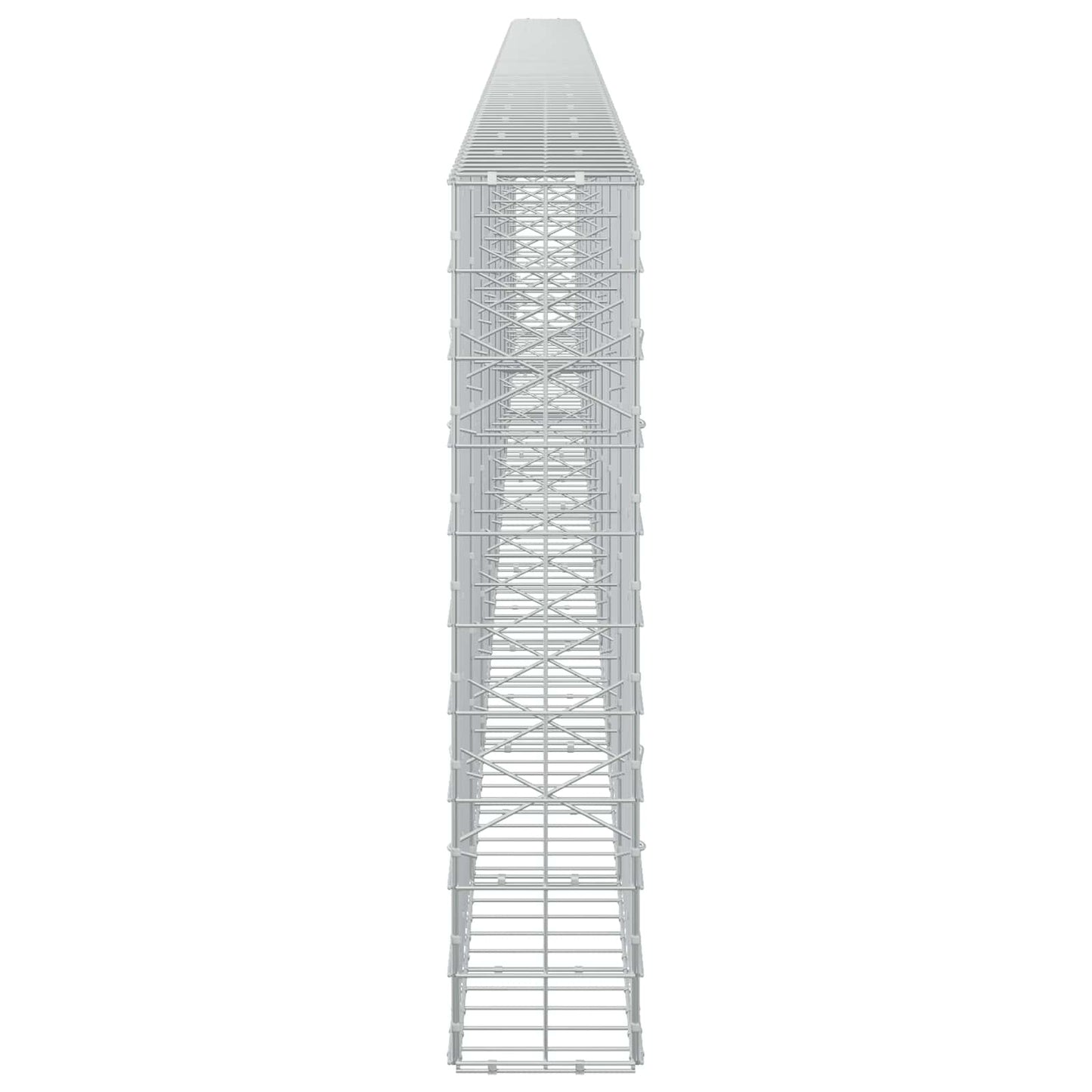 vidaXL Γκαμπιόν με σύρμα 3,5 mm και πλέγμα 10x10 cm 950x20x100 εκ.