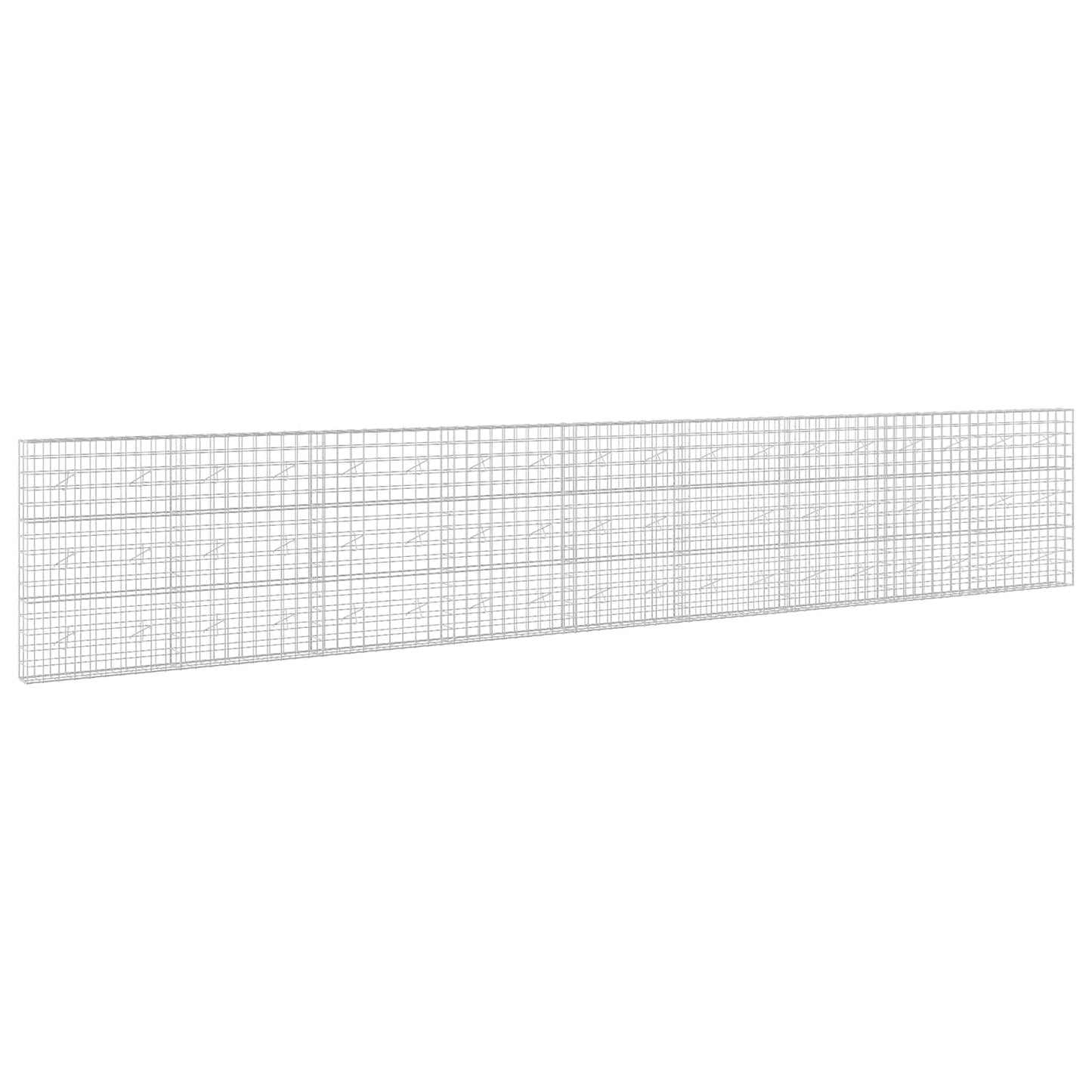 vidaXL Γκαμπιόν με σύρμα 3,5 mm και πλέγμα 10x10 cm 900x20x150 εκ.
