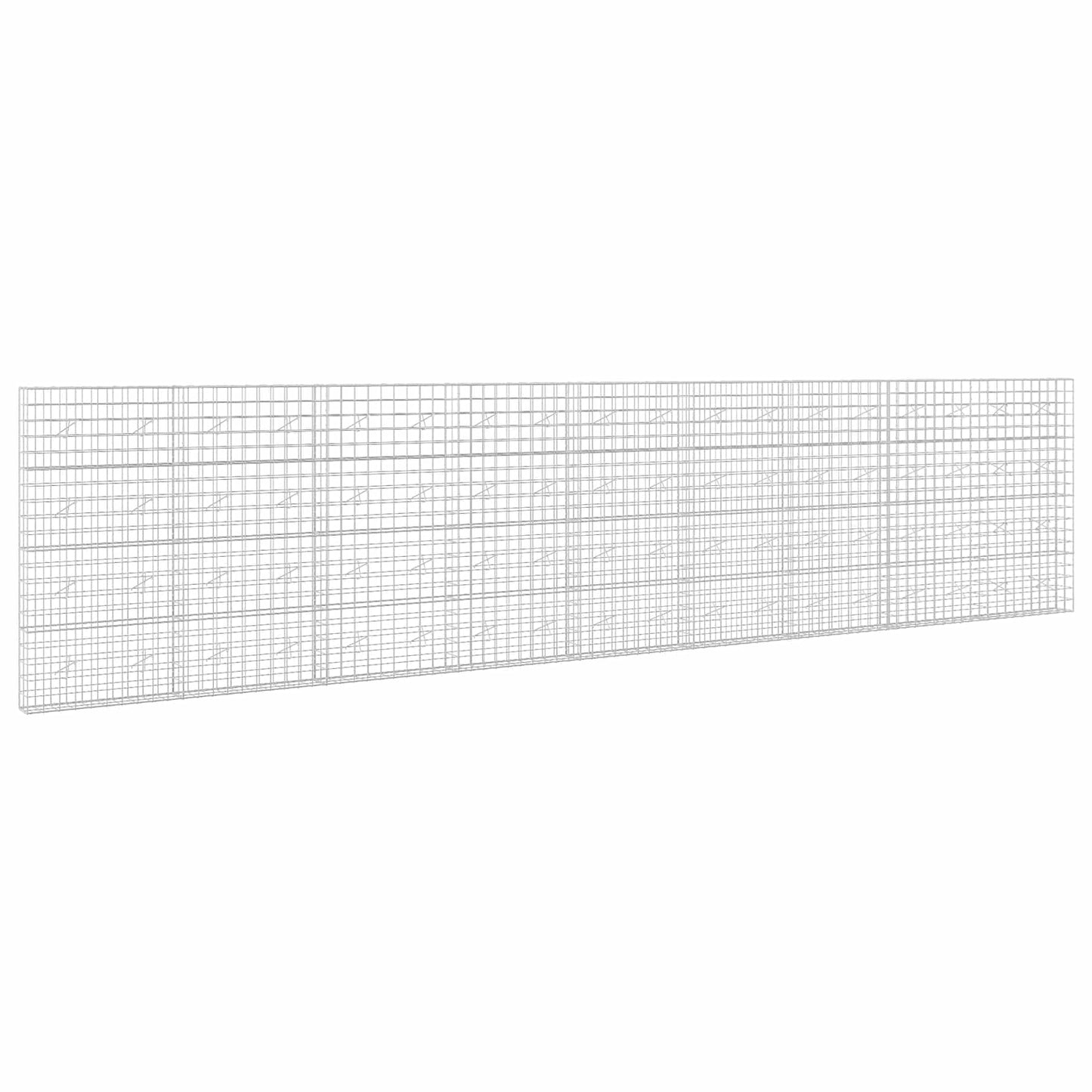 vidaXL Γκαμπιόν με σύρμα 3,5 mm και πλέγμα 10x10 cm 900x20x200 εκ