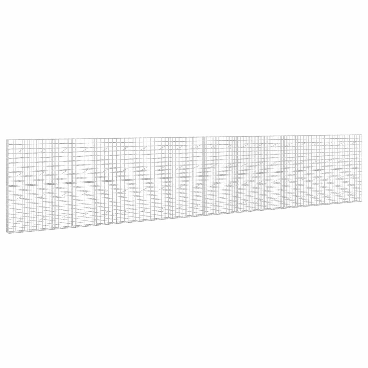 vidaXL Γκαμπιόν με σύρμα 3,5 mm και πλέγμα 10x10 cm 1050x20x200 εκ