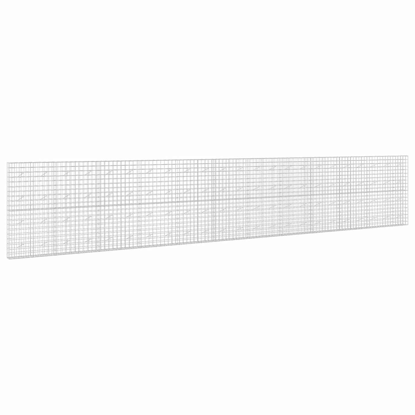 vidaXL Γκαμπιόν με σύρμα 3,5 mm και πλέγμα 10x10 cm 1150x20x200 εκ