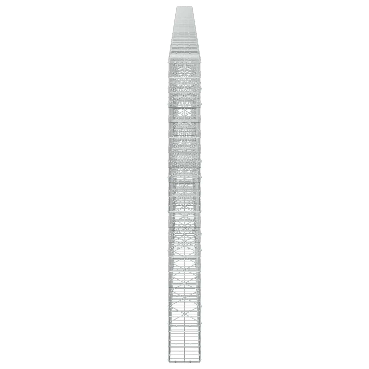 vidaXL Γκαμπιόν με σύρμα 3,5 mm και πλέγμα 10x10 cm 1150x20x200 εκ