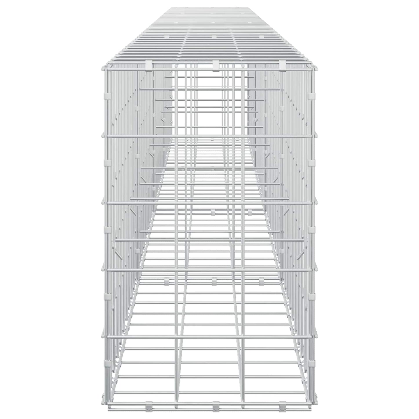 vidaXL Γκαμπιόν με σύρμα 3,5 mm και πλέγμα 10x10 cm 400x30x50 εκ