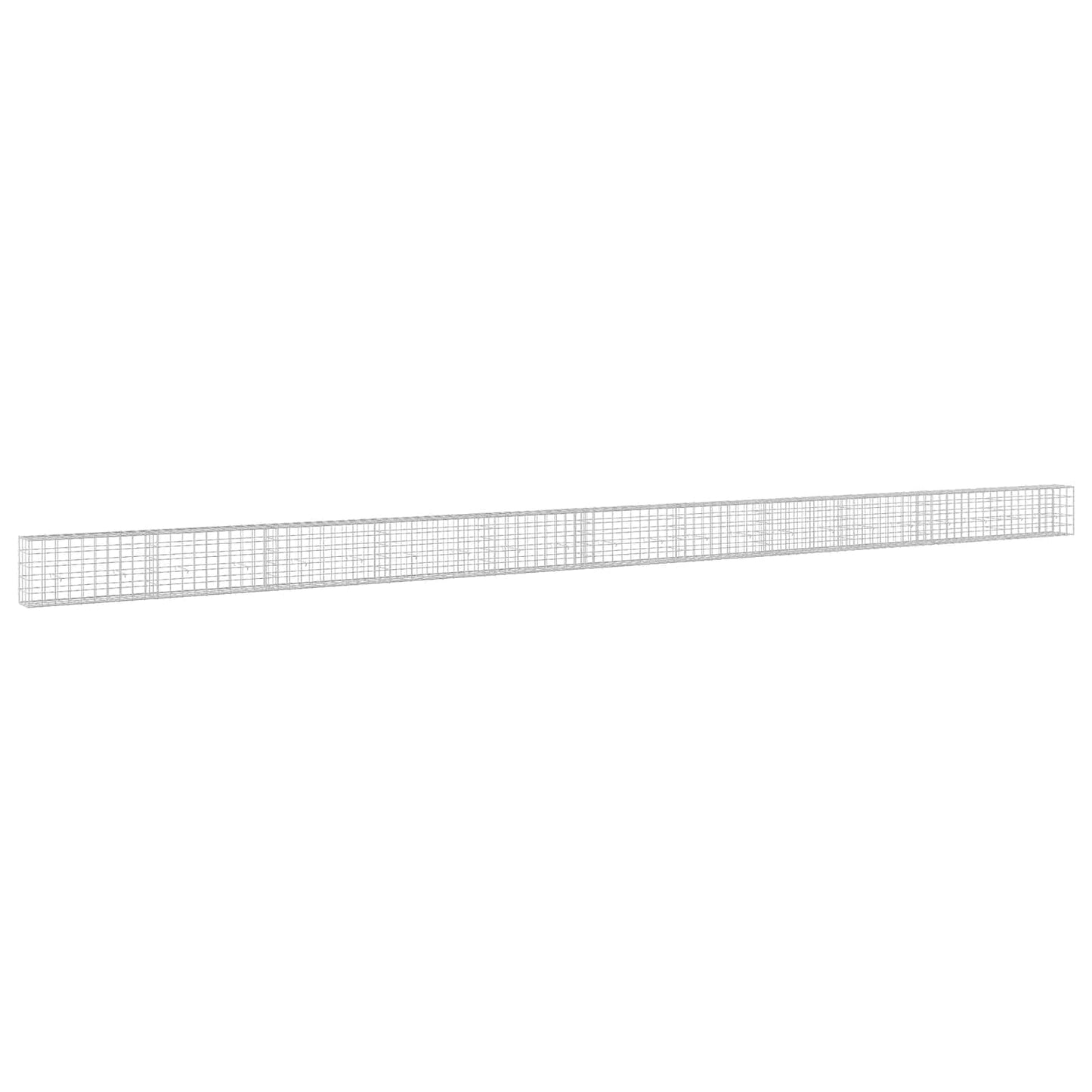 vidaXL Γκαμπιόν με σύρμα 3,5 mm και πλέγμα 10x10 cm 1100x30x50 εκ