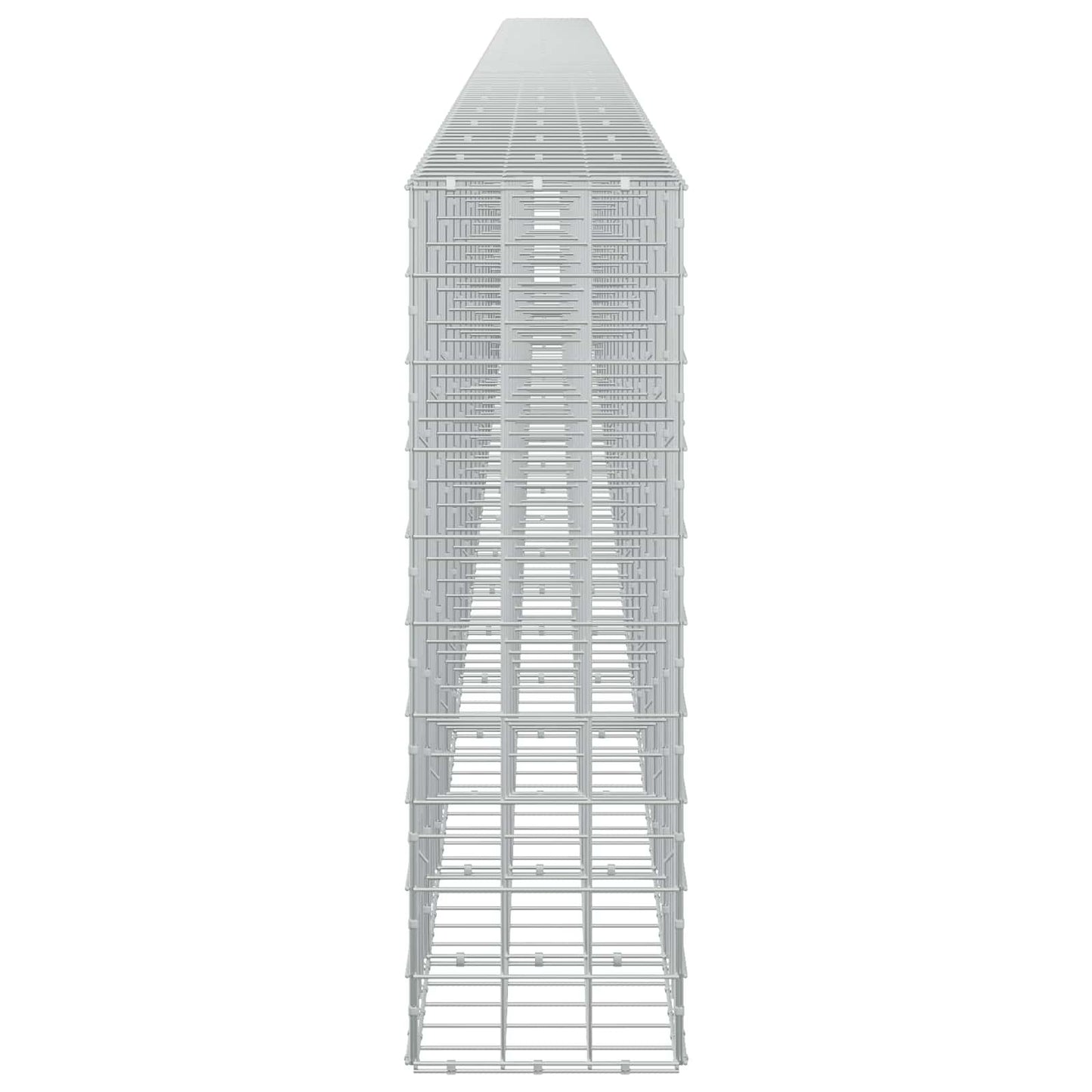 vidaXL Γκαμπιόν με σύρμα 3,5 mm και πλέγμα 10x10 cm 1050x30x100 εκ