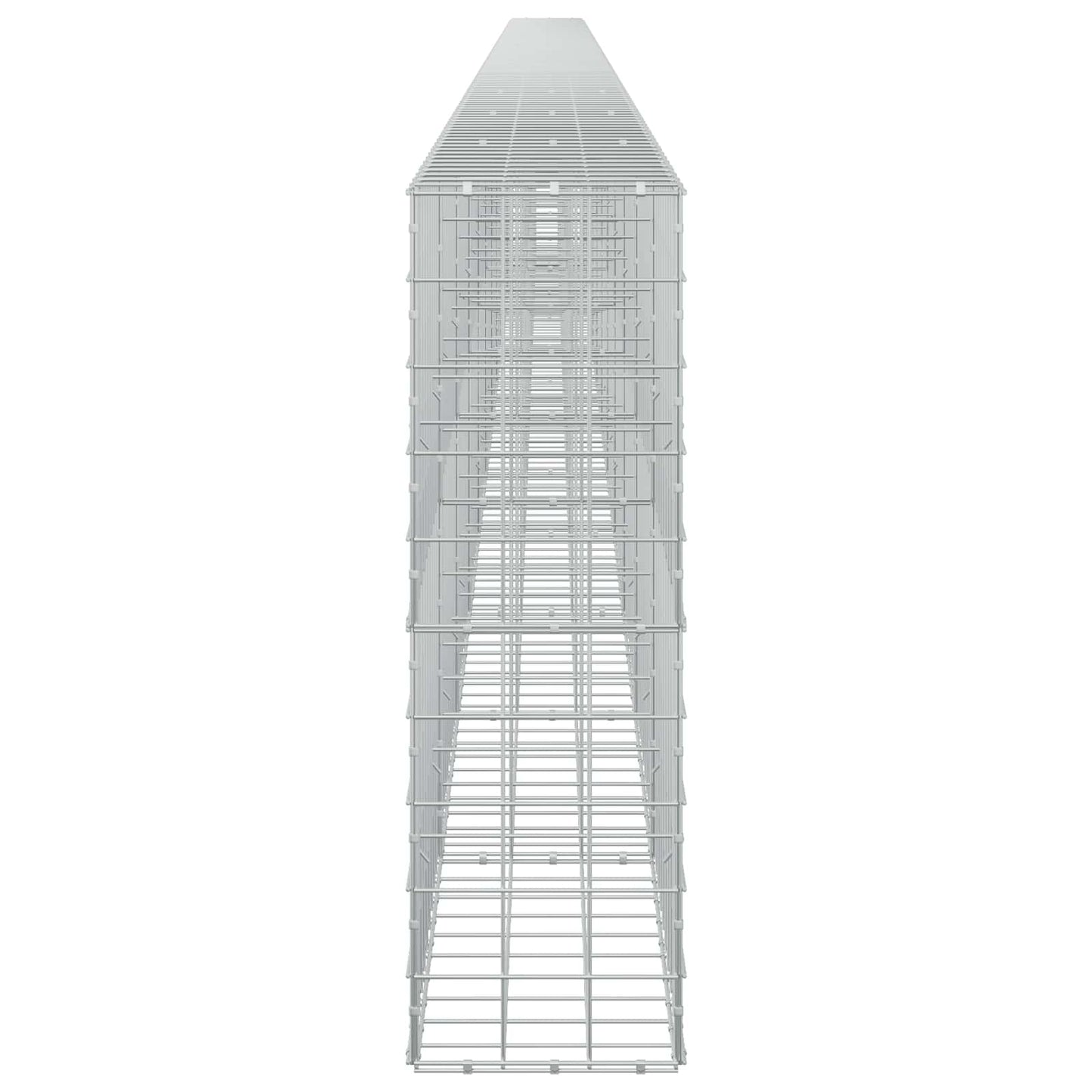 vidaXL Γκαμπιόν με σύρμα 3,5 mm και πλέγμα 10x10 cm 1200x30x100 εκ