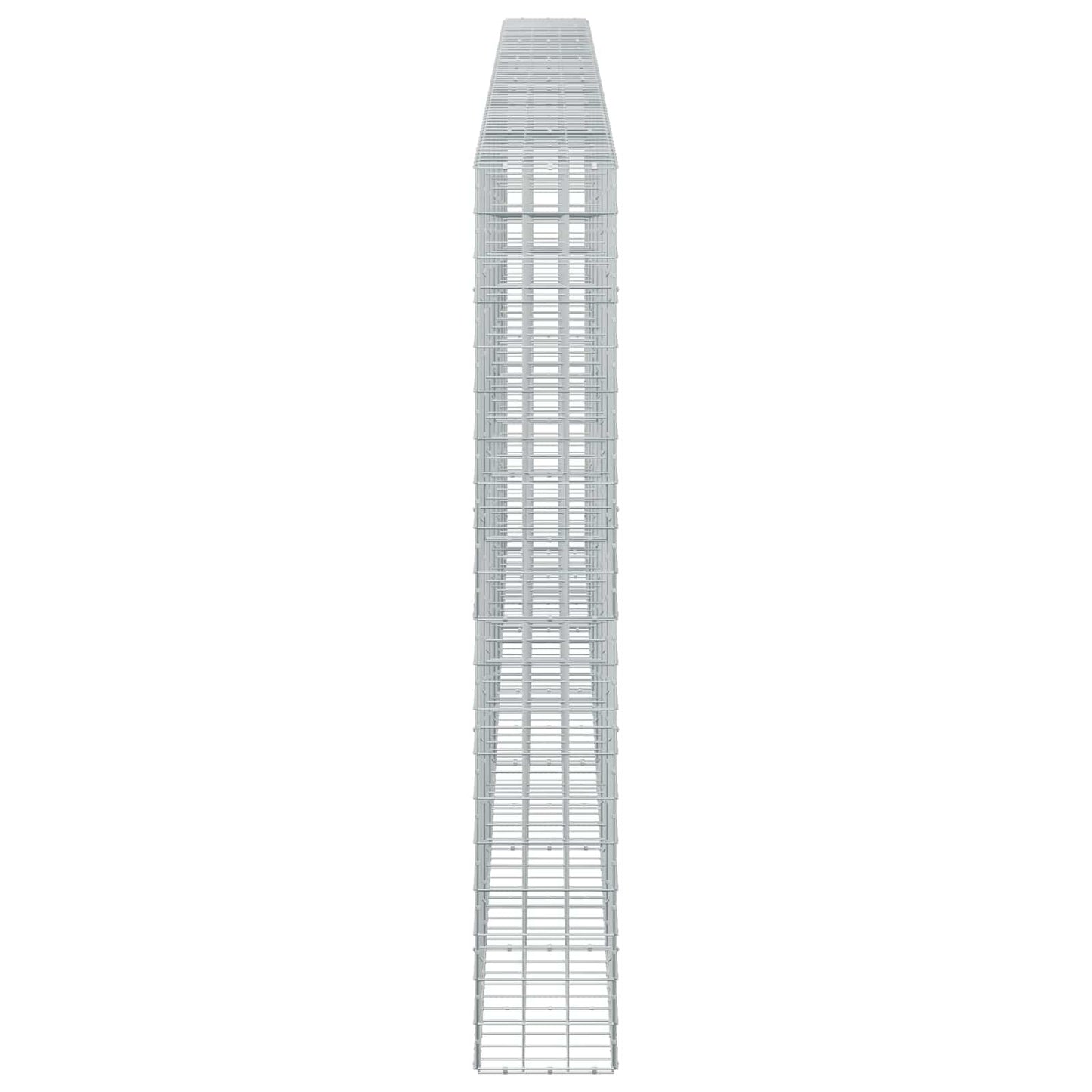 vidaXL Γκαμπιόν με σύρμα 3,5 mm και πλέγμα 10x10 cm 650x30x200 εκ