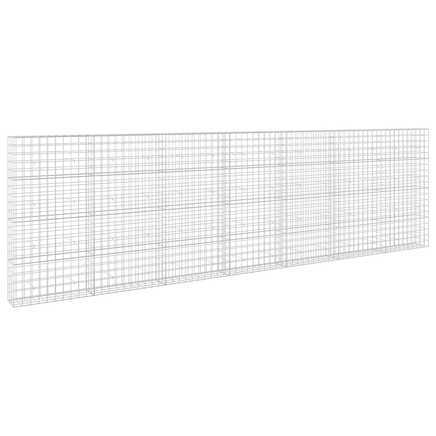vidaXL Γκαμπιόν με σύρμα 3,5 mm και πλέγμα 10x10 cm 700x30x200 εκ.