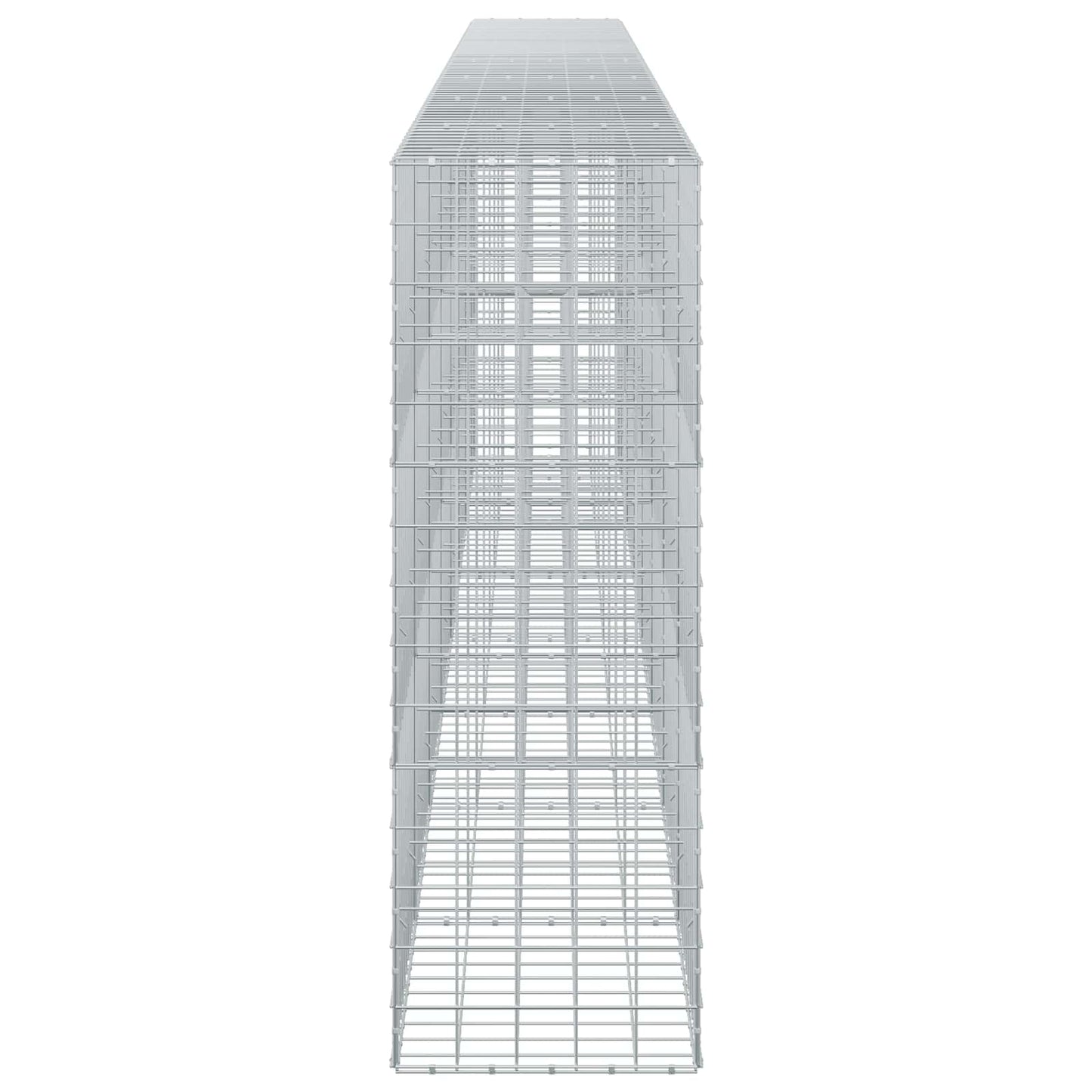 vidaXL Γκαμπιόν με σύρμα 3,5 mm και πλέγμα 10x10 cm 750x50x150 εκ